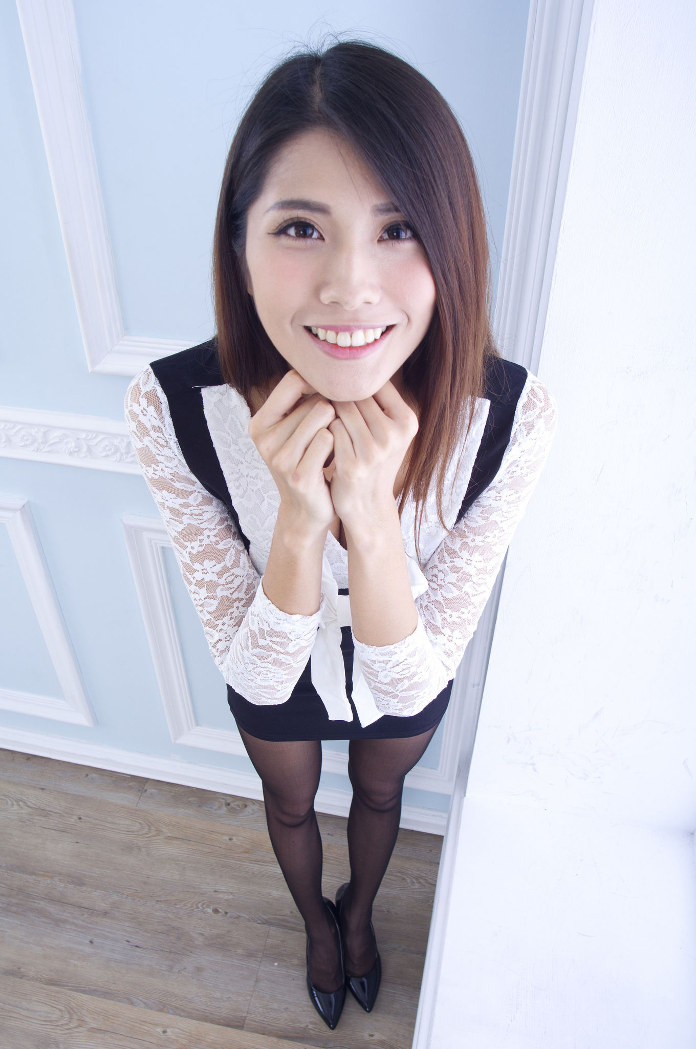 Joanna林沐沐 - 棚拍黑丝长腿-图16