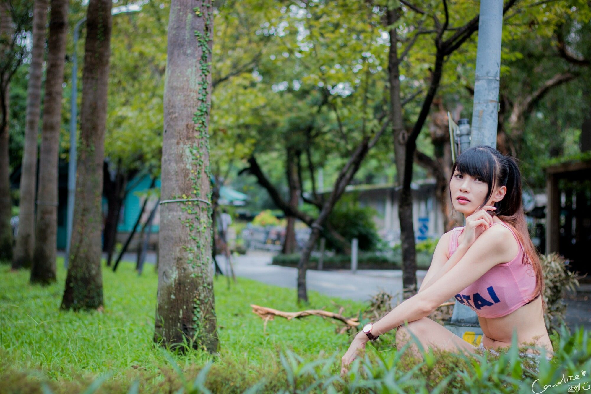 蔡译心 - 热裤运动装-图13