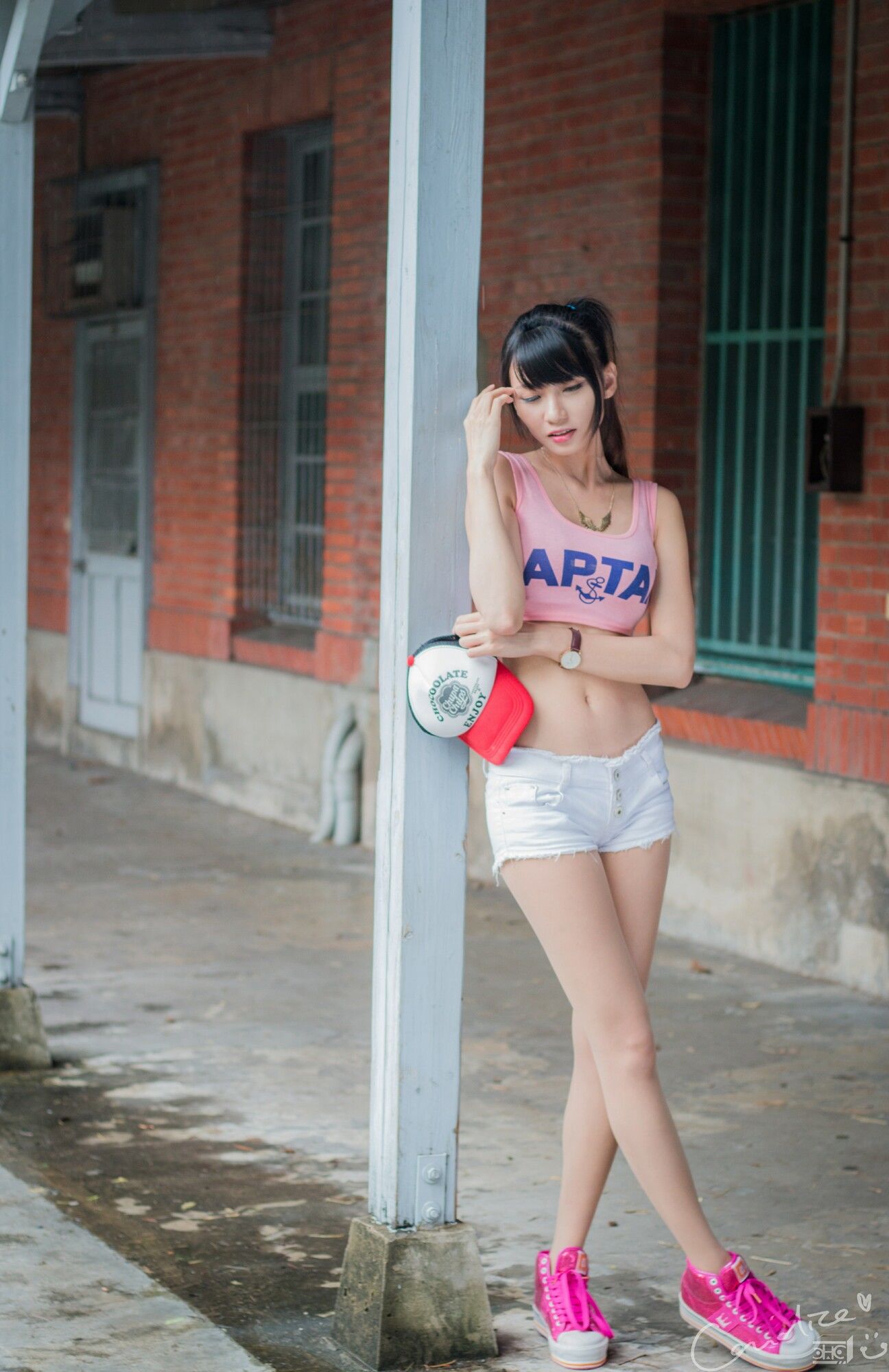 蔡译心 - 热裤运动装-图24