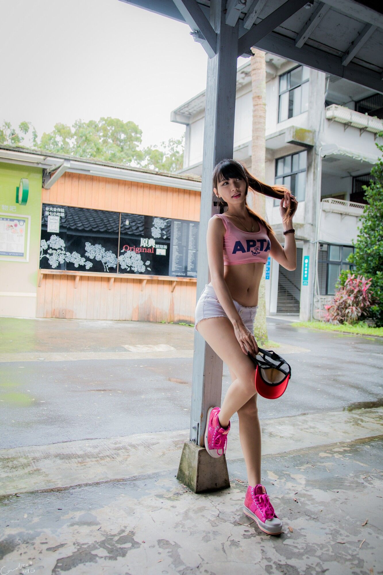 蔡译心 - 热裤运动装-图28