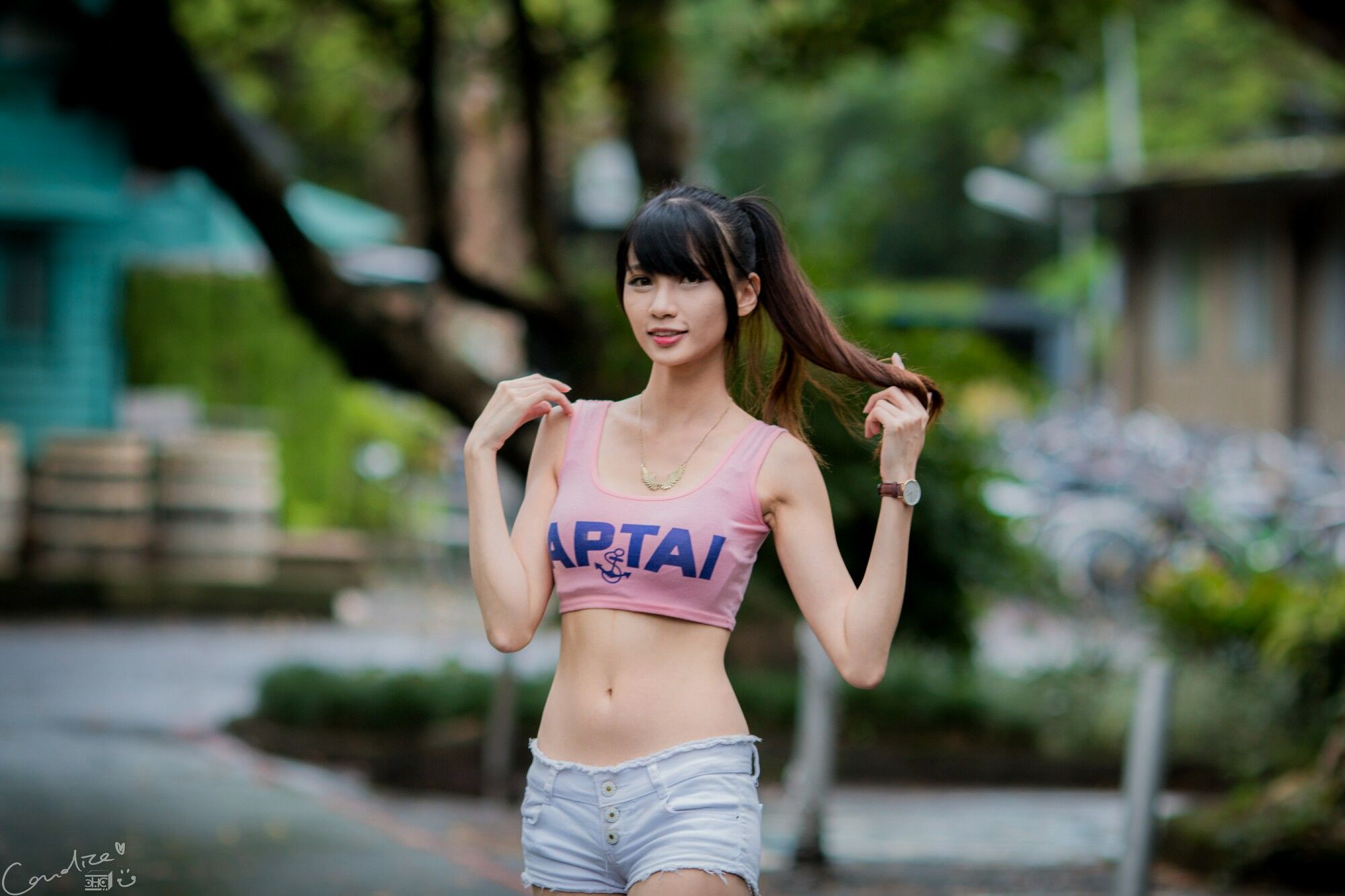 蔡译心 - 热裤运动装-图29