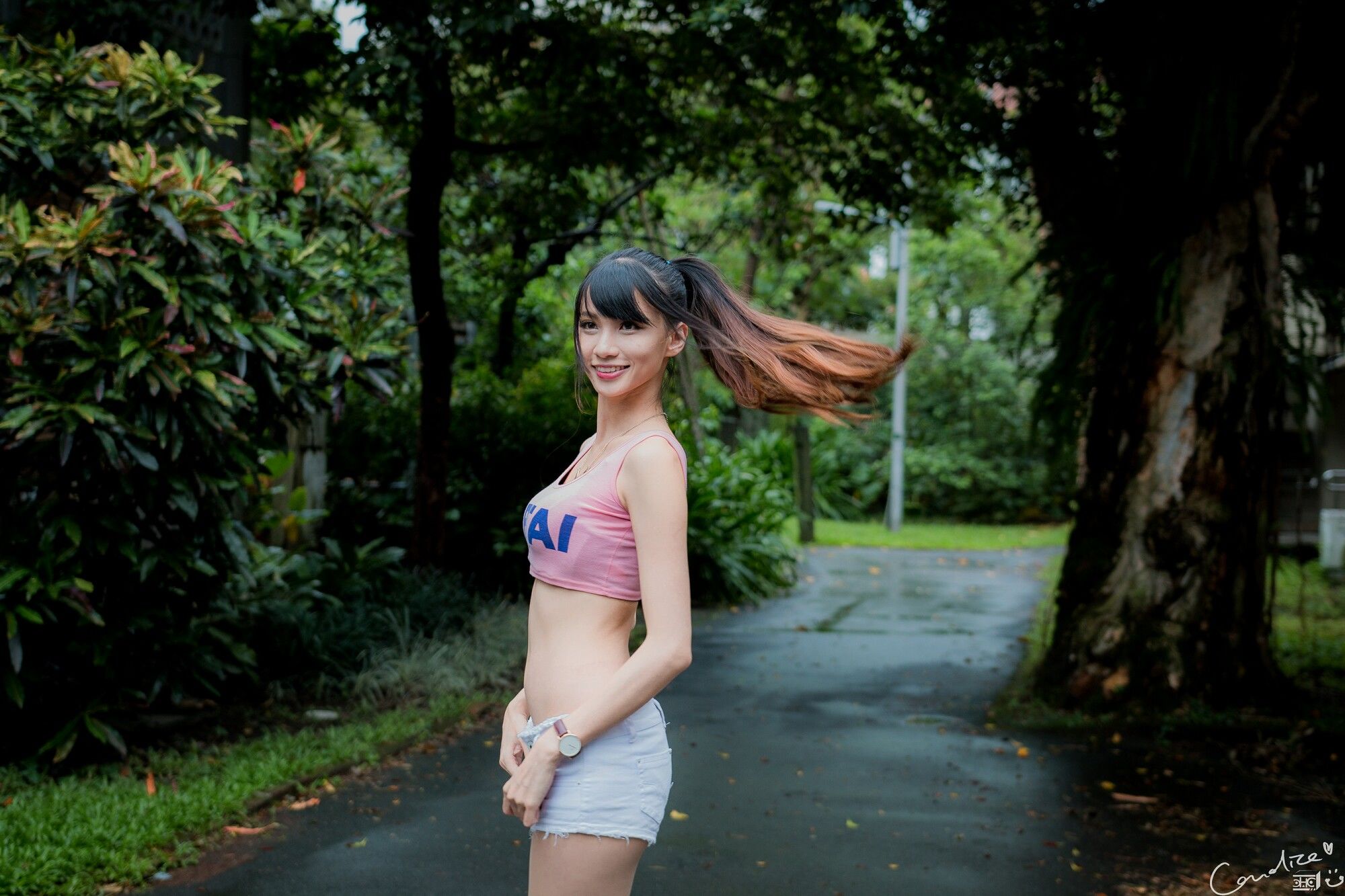 蔡译心 - 热裤运动装-图36