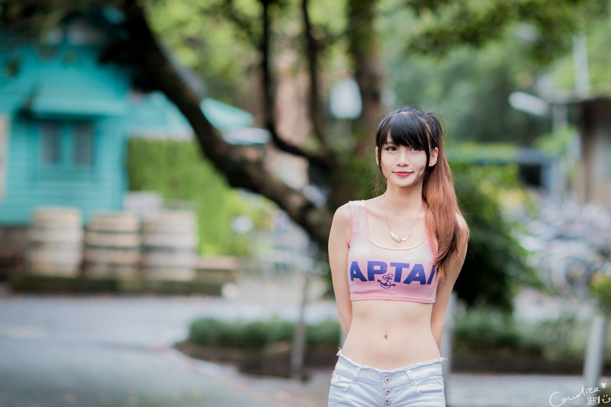 蔡译心 - 热裤运动装-图3