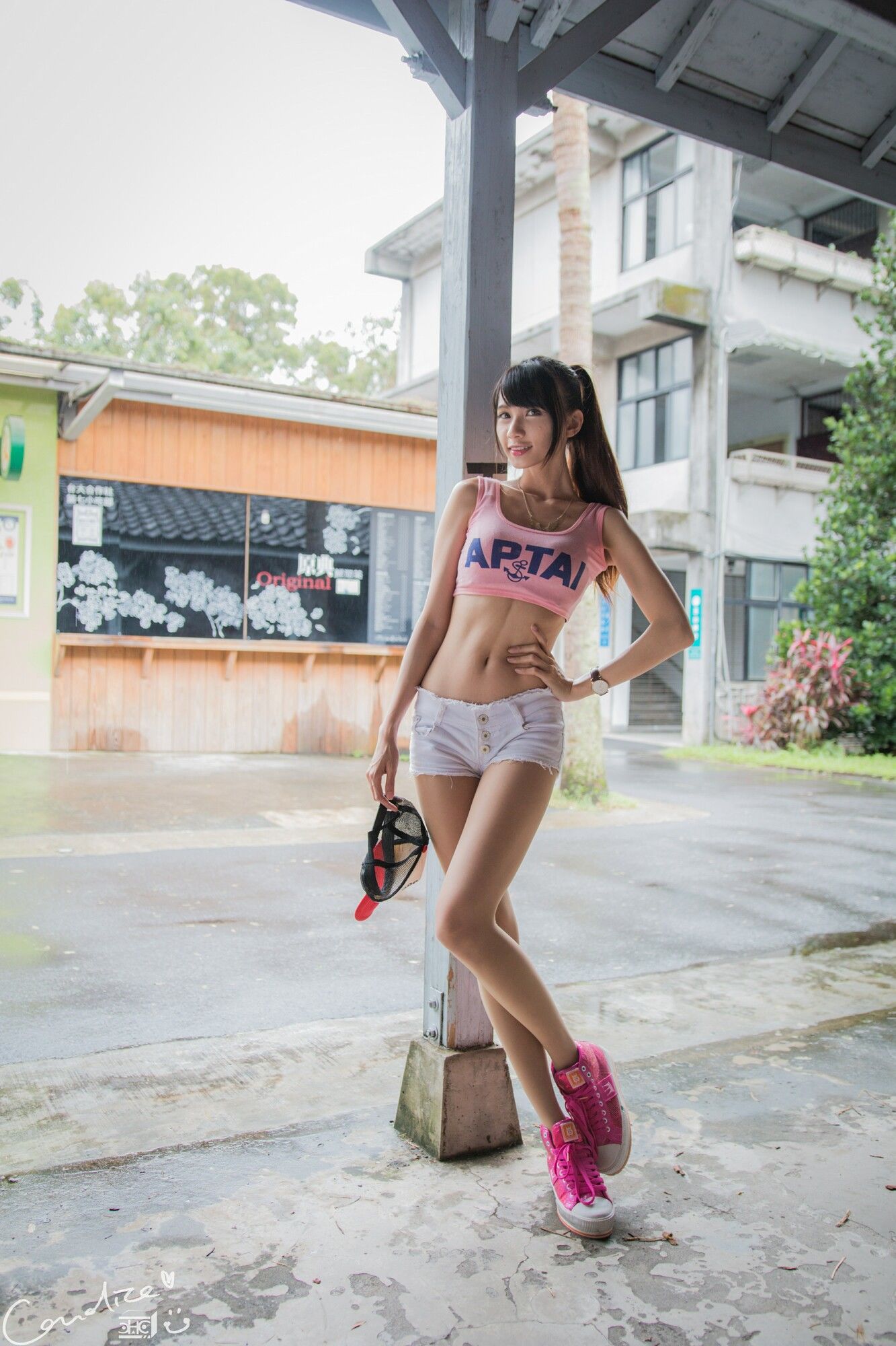 蔡译心 - 热裤运动装-图40