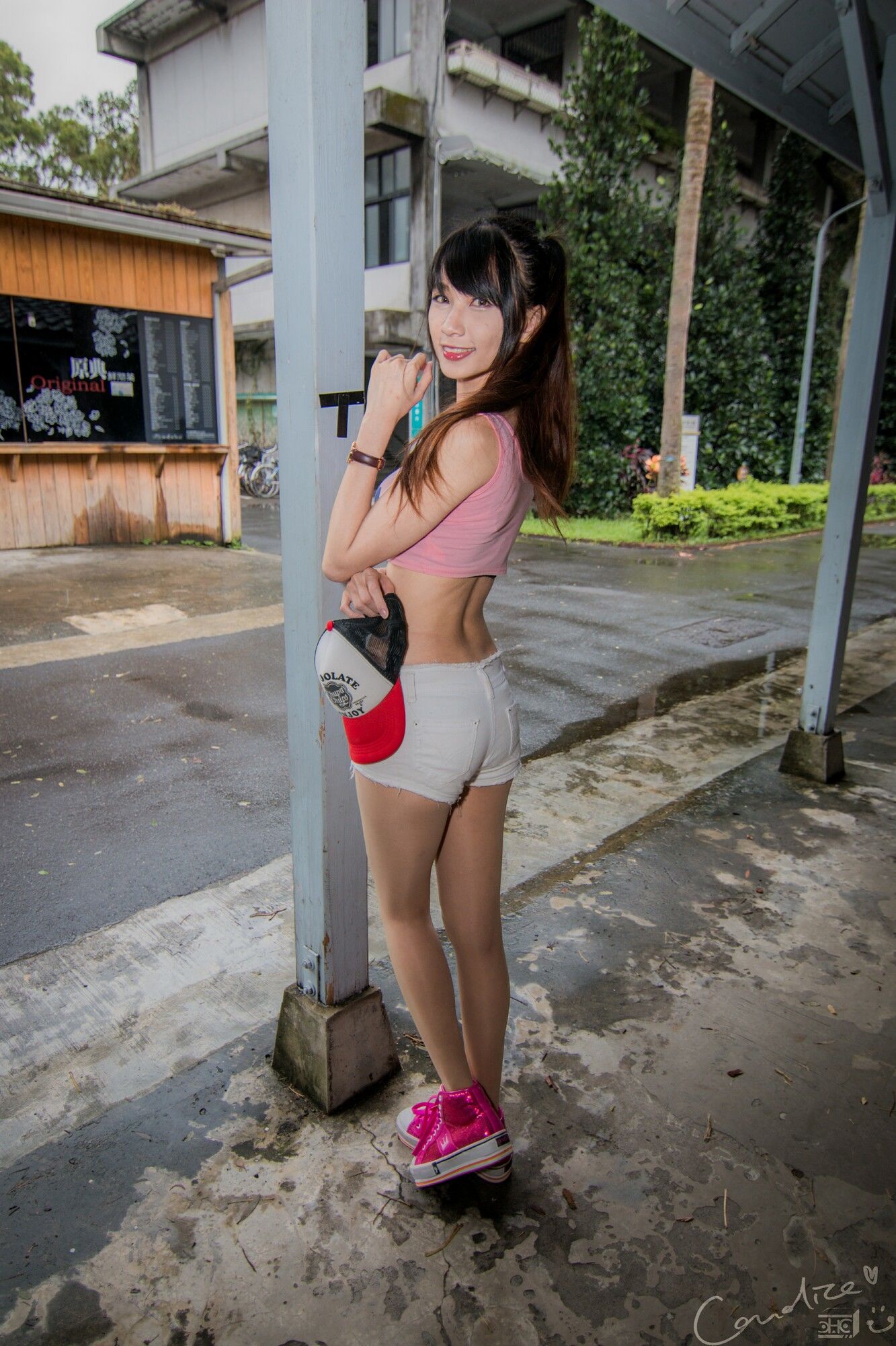 蔡译心 - 热裤运动装-图42