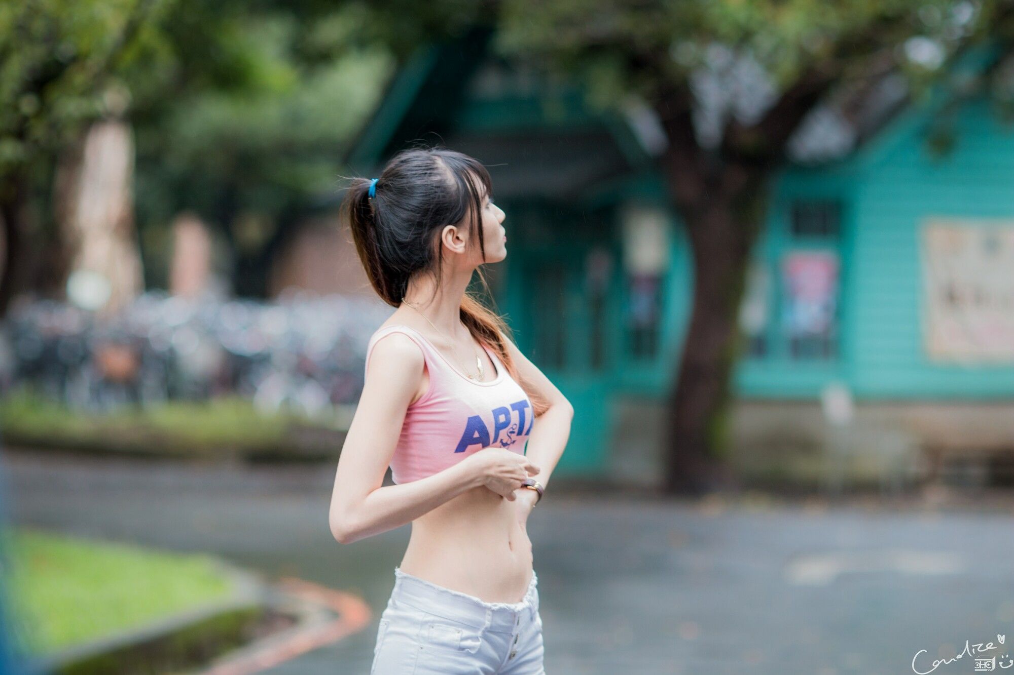 蔡译心 - 热裤运动装-图45