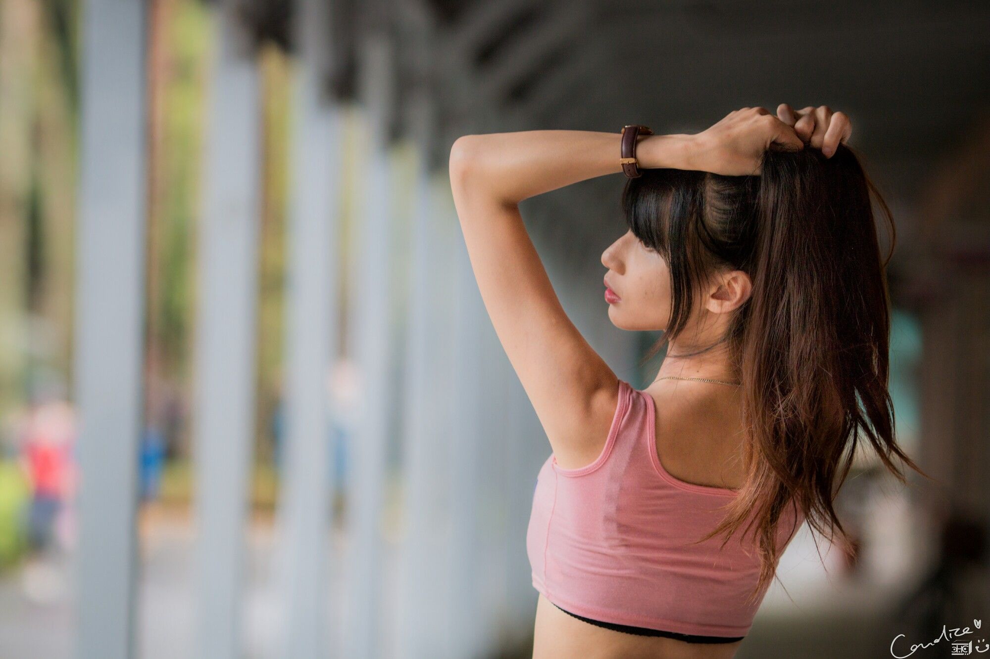 蔡译心 - 热裤运动装-图4