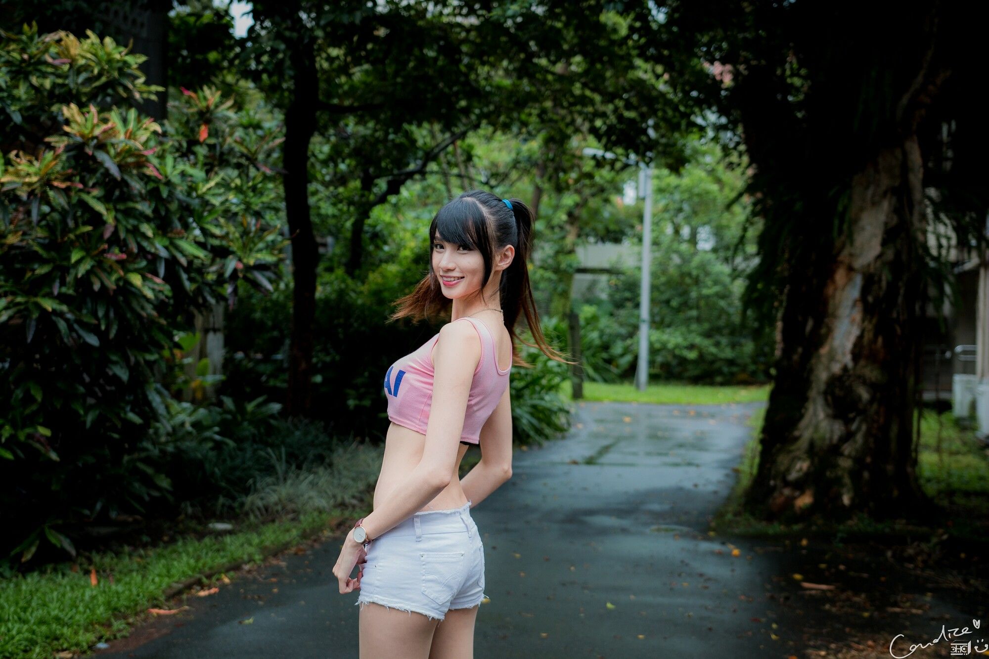 蔡译心 - 热裤运动装-图57