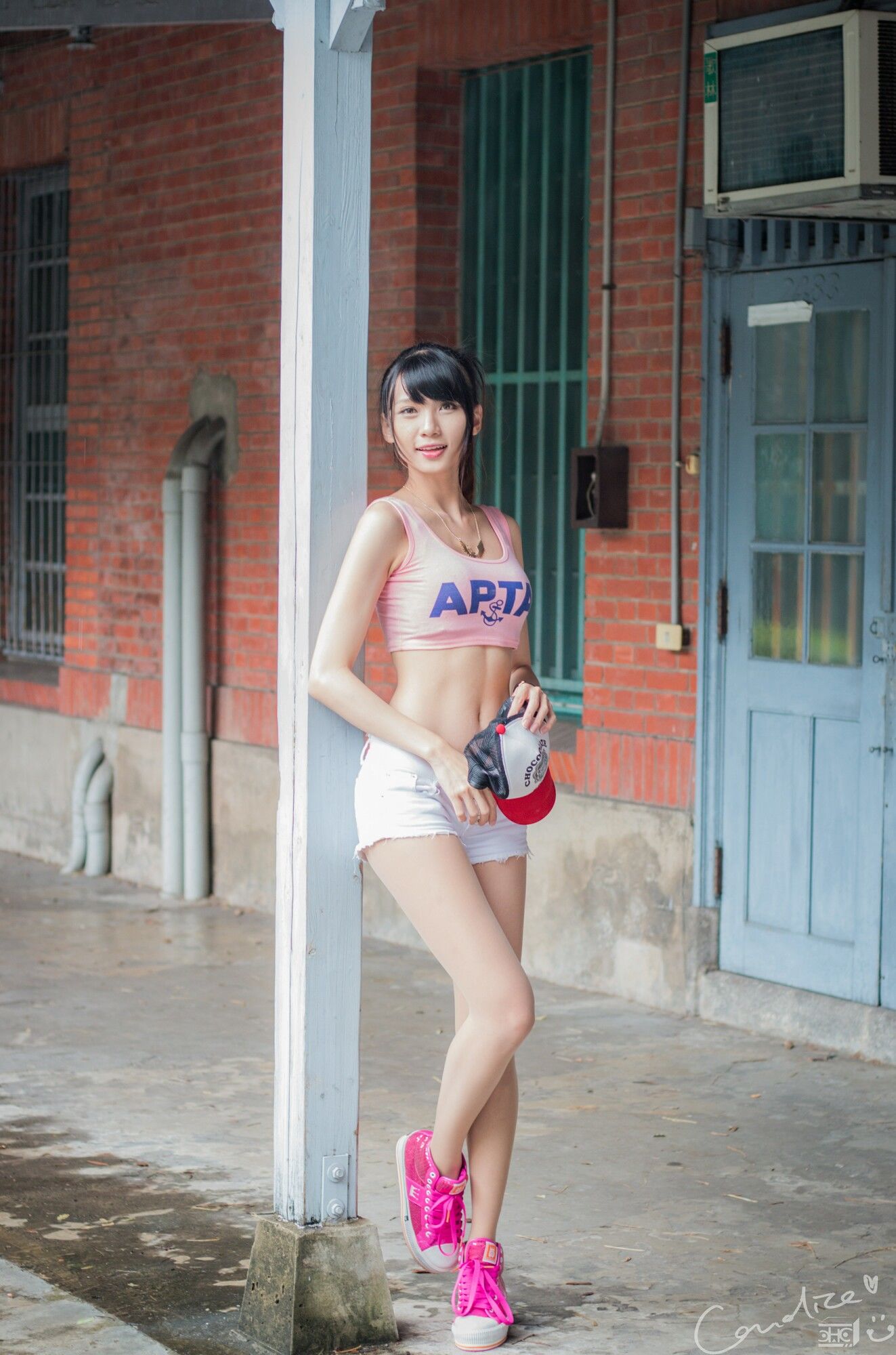 蔡译心 - 热裤运动装-图63