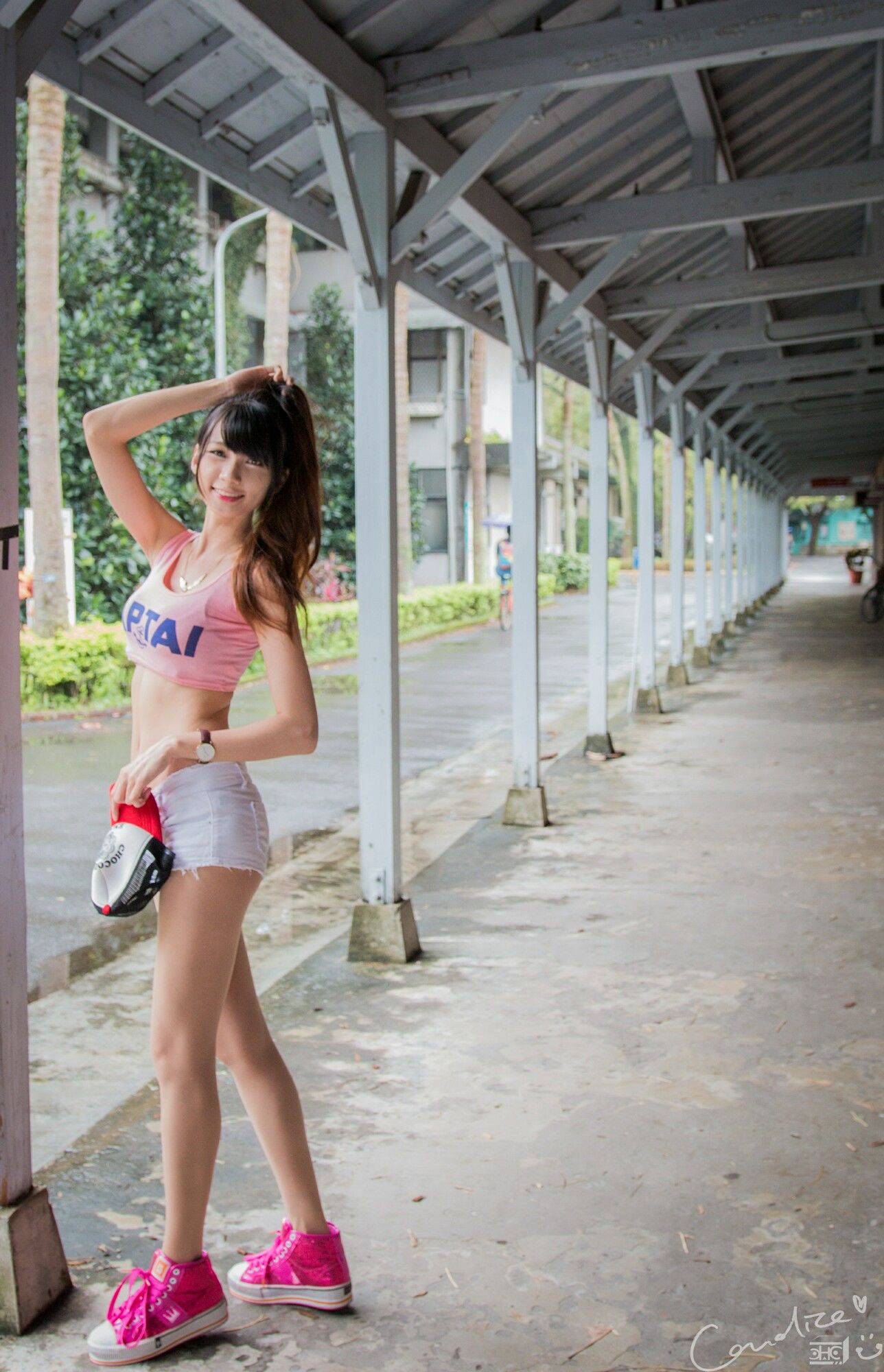 蔡译心 - 热裤运动装-图64