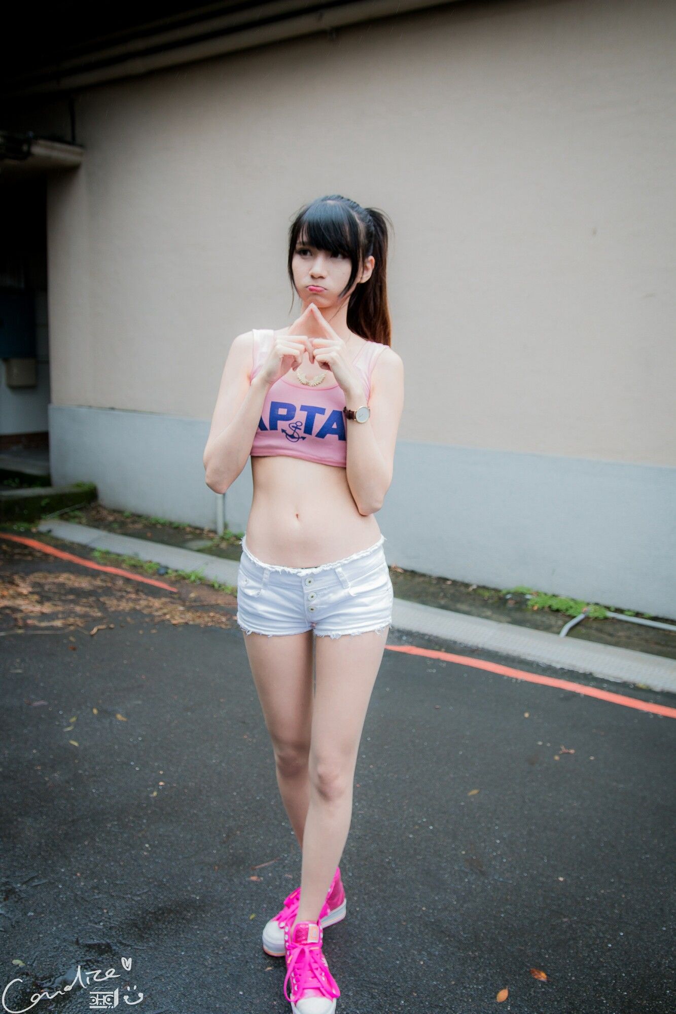 蔡译心 - 热裤运动装-图8