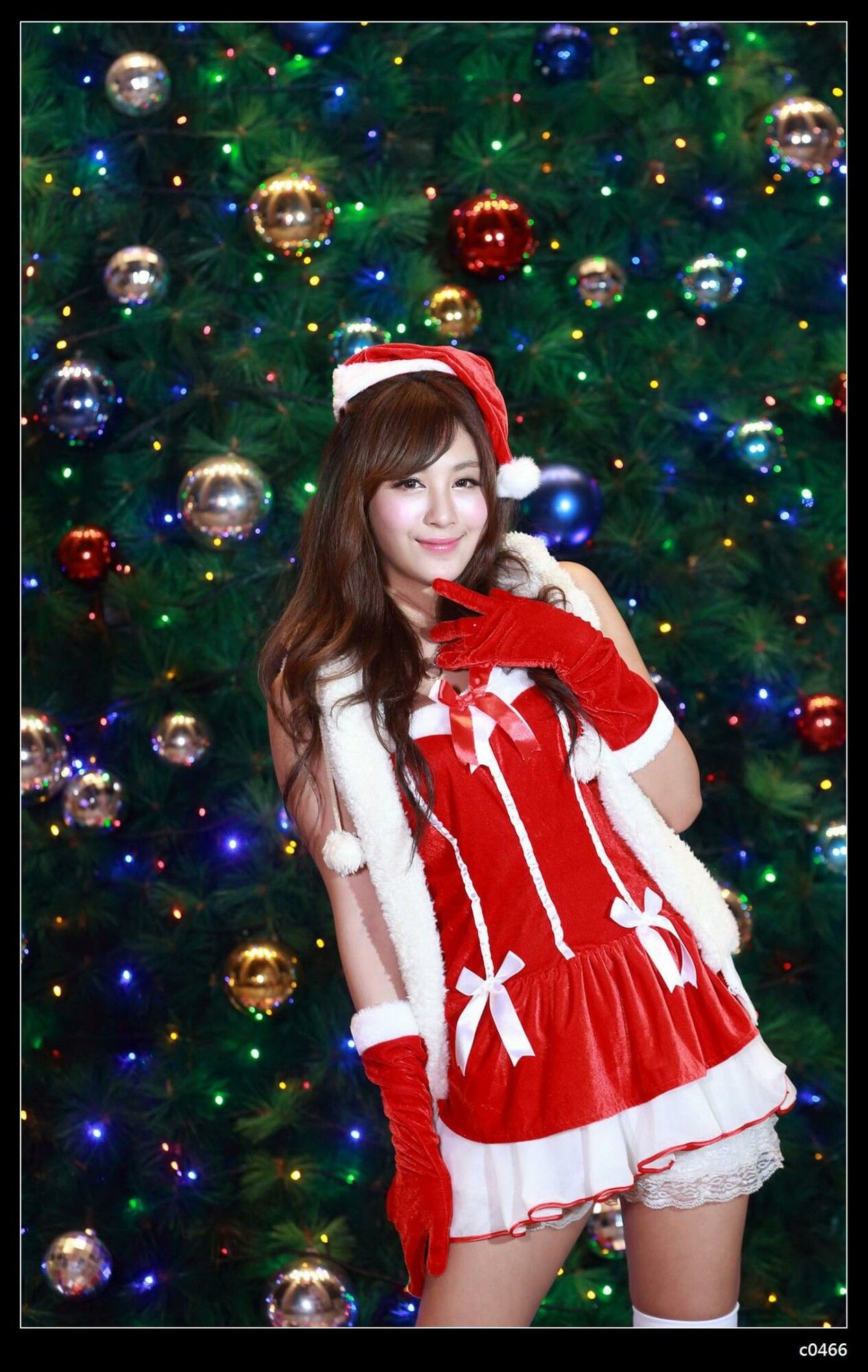 Miso夏晴 - 圣诞夜拍-图3