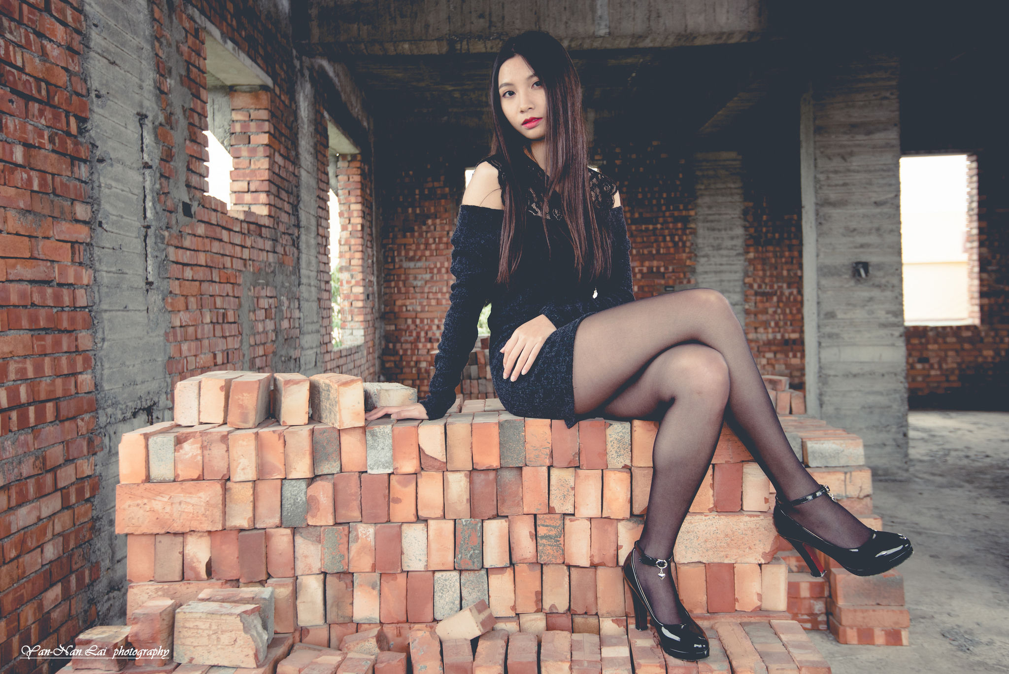 Jenny《黑丝外拍》-图18