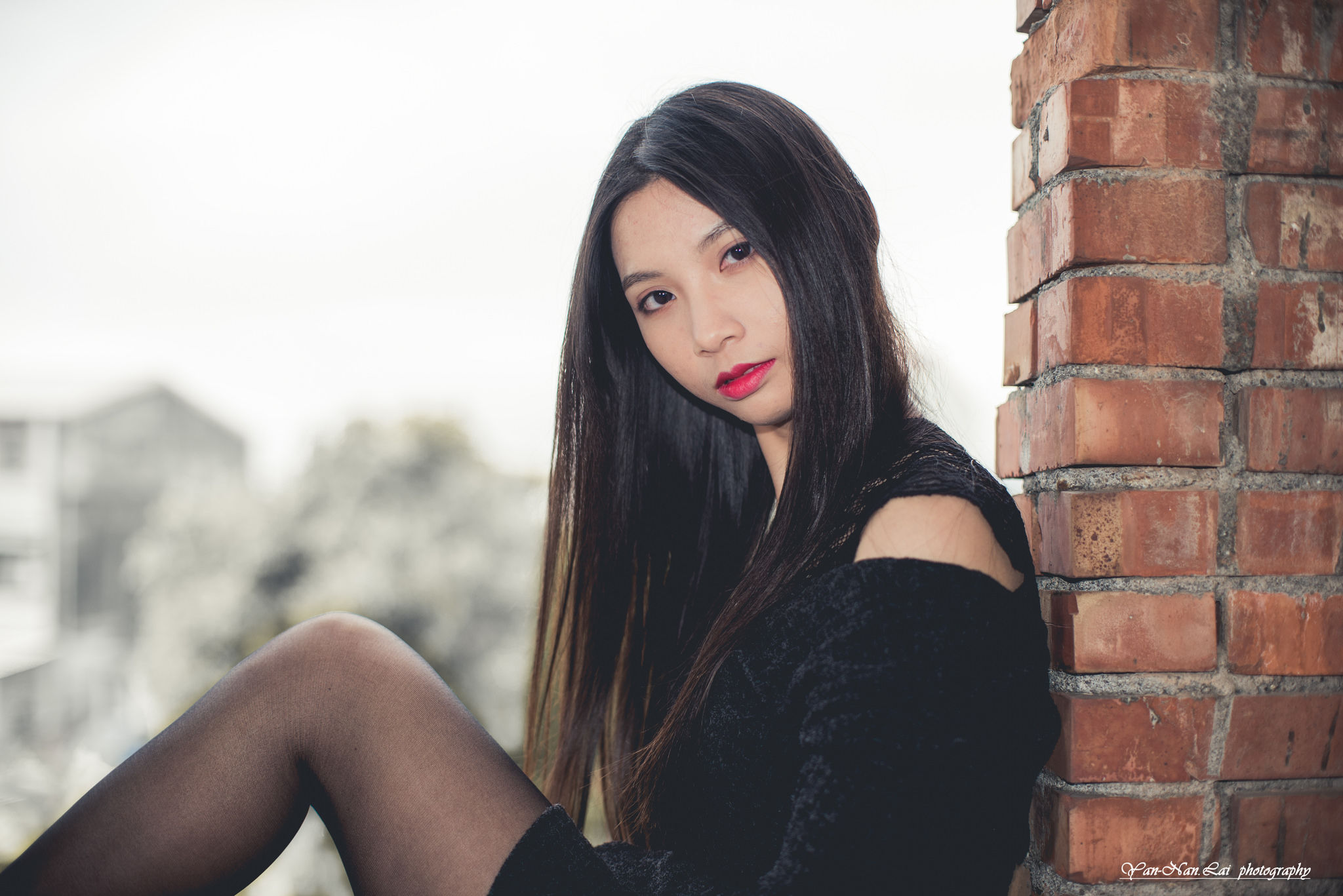 Jenny《黑丝外拍》-图27