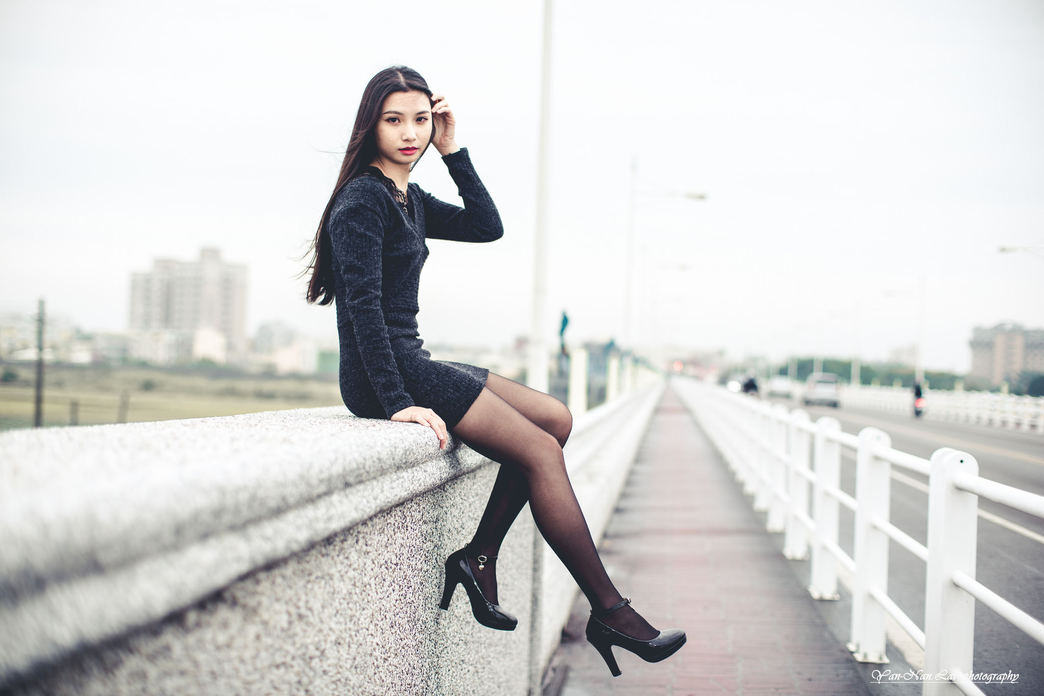 Jenny《黑丝外拍》-图37