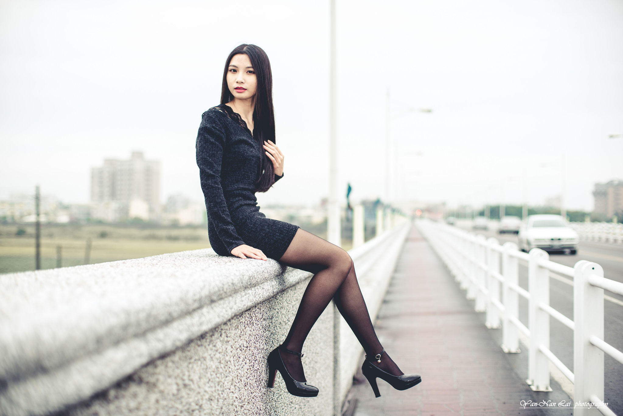 Jenny《黑丝外拍》-图38