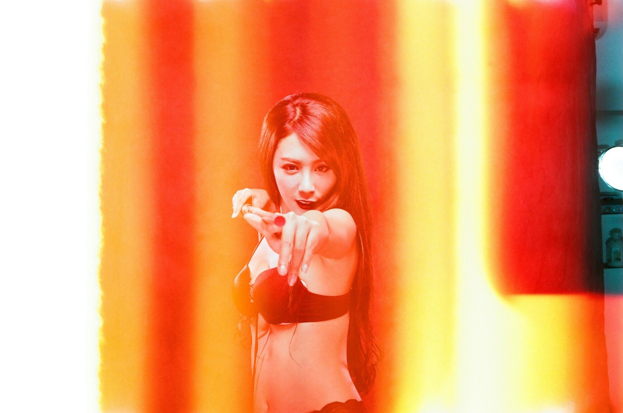 Miso夏晴 - 黑丝内衣+迷彩女兵-图71