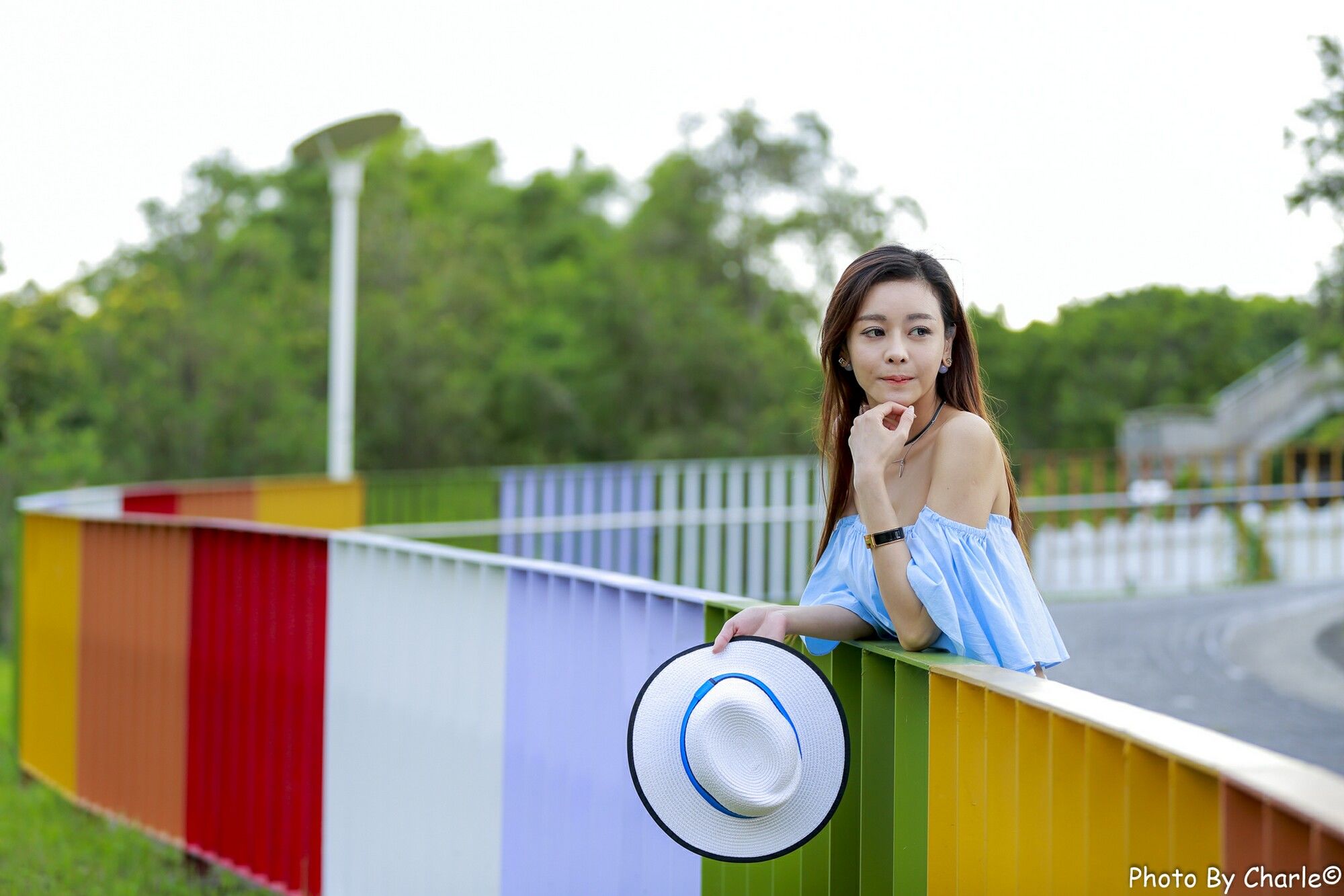 韩羽《圓山花博外拍》-图9