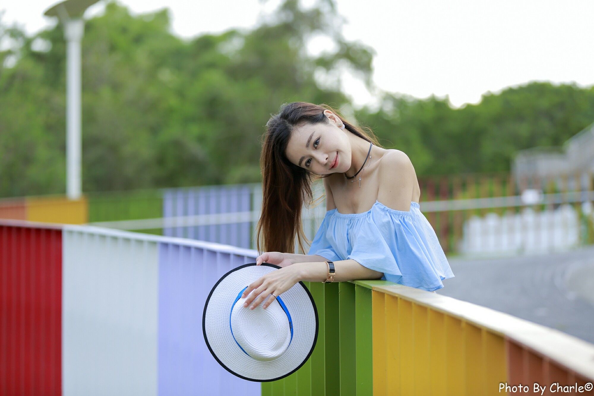 韩羽《圓山花博外拍》-图10