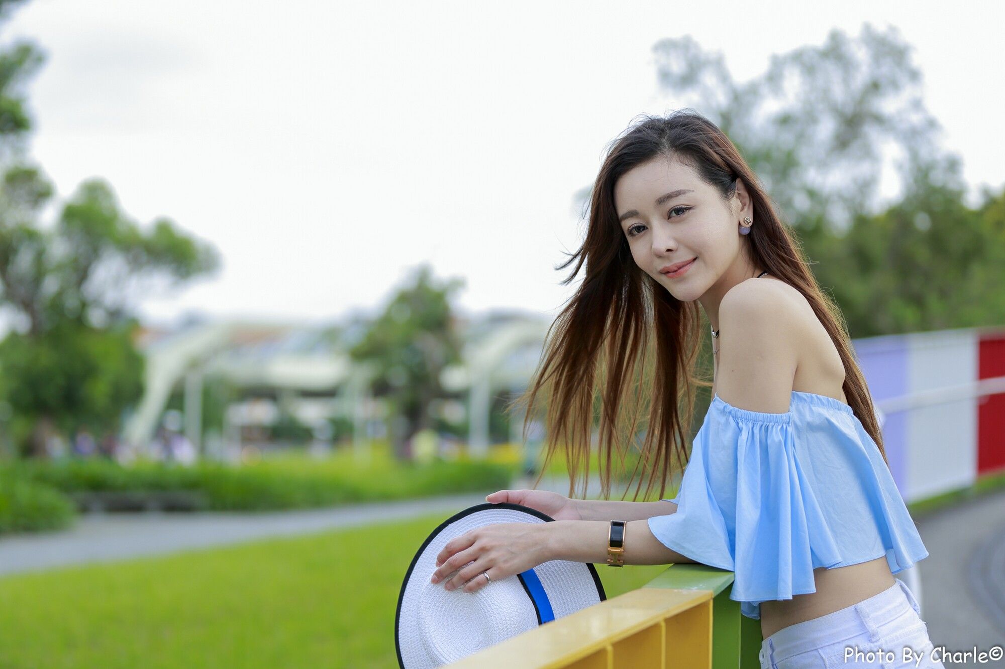 韩羽《圓山花博外拍》-图13