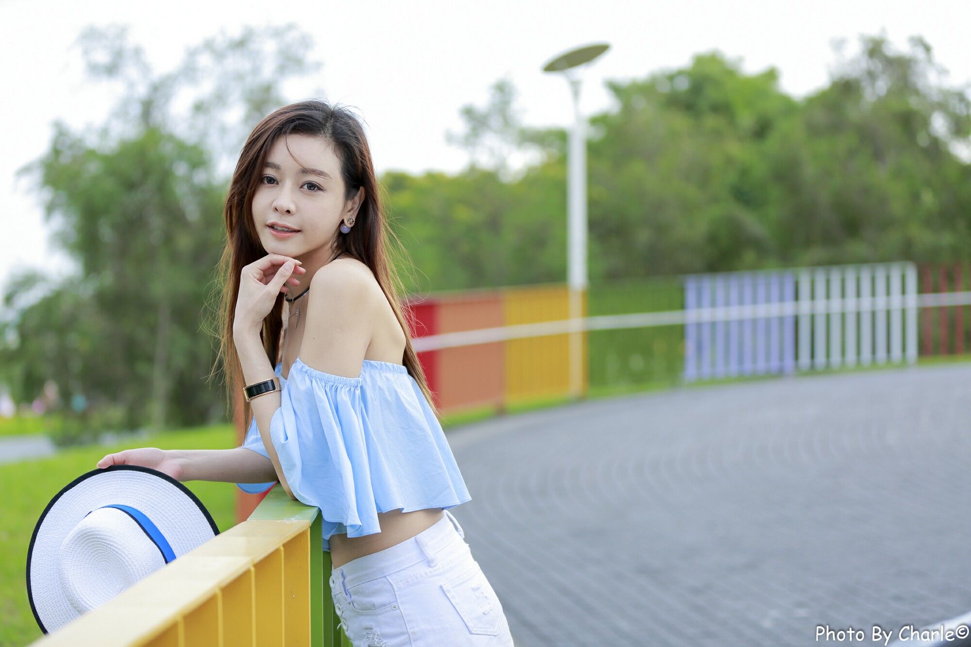 韩羽《圓山花博外拍》-图14