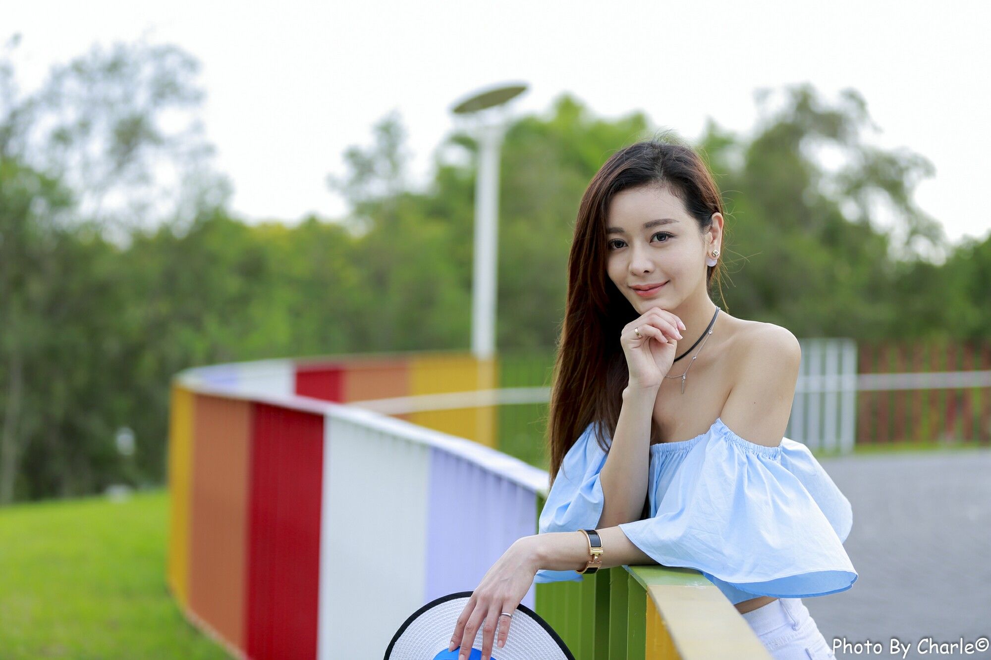 韩羽《圓山花博外拍》-图19