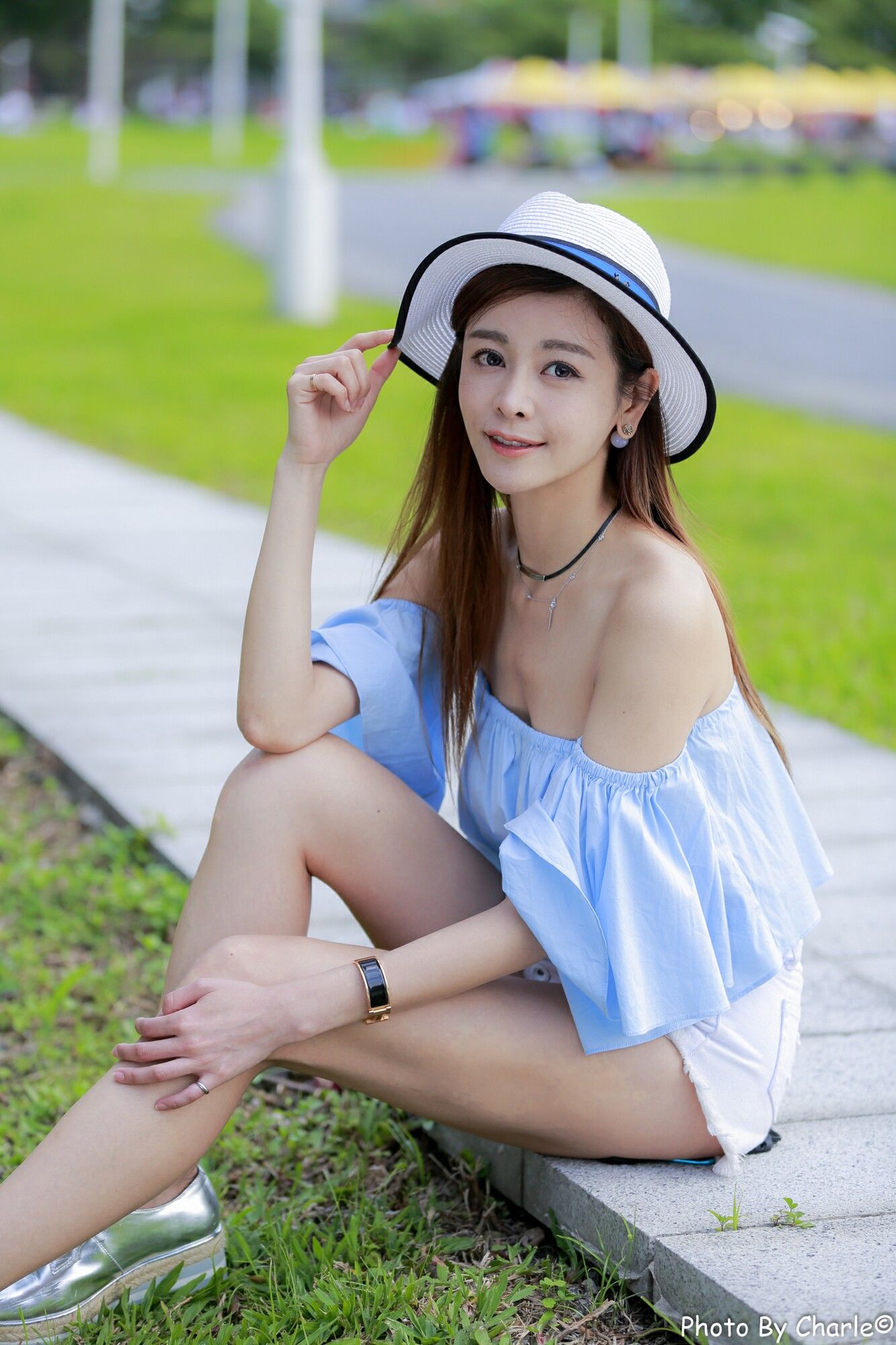 韩羽《圓山花博外拍》-图30