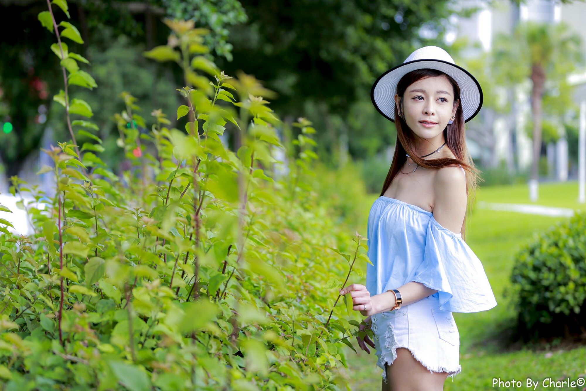 韩羽《圓山花博外拍》-图56