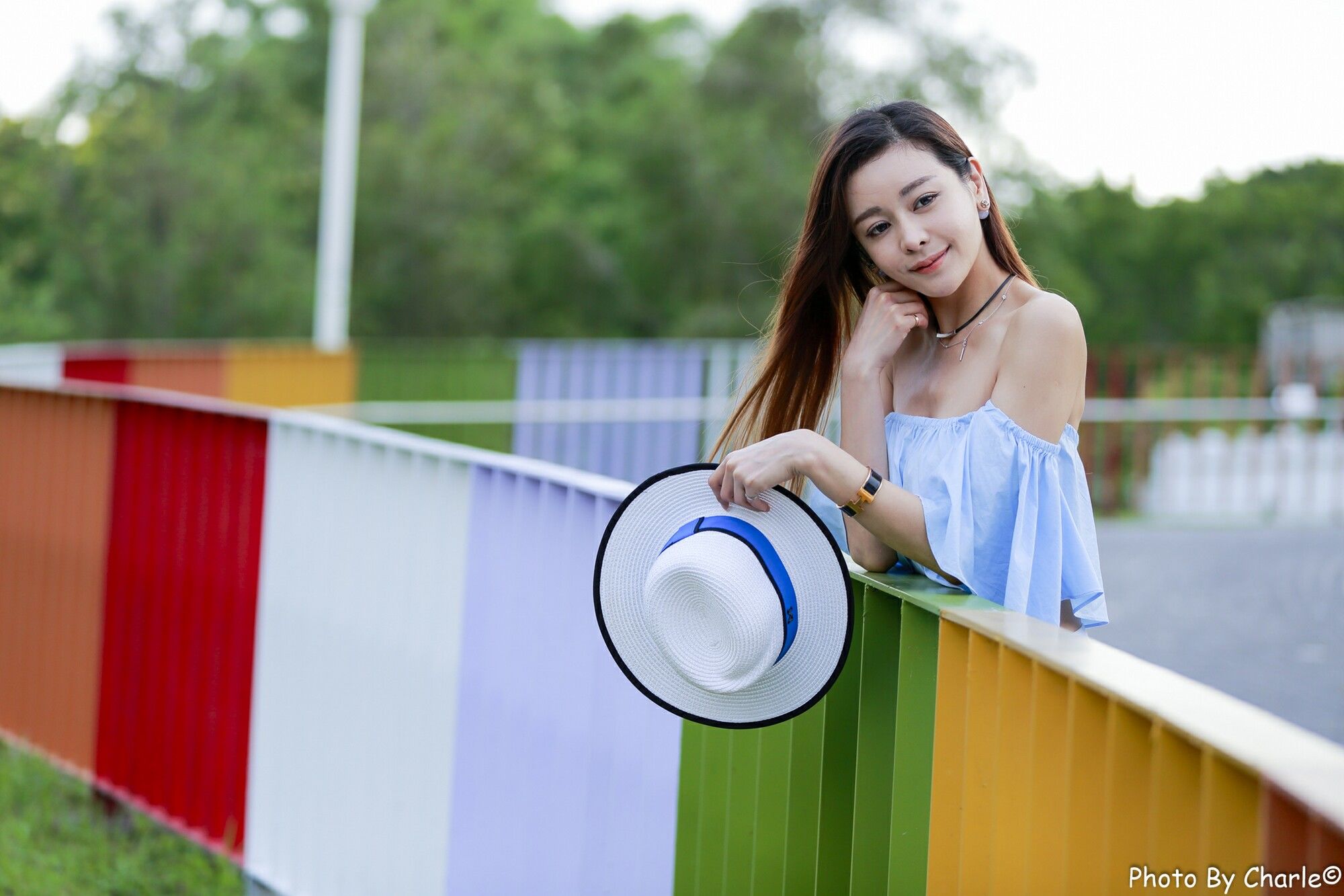 韩羽《圓山花博外拍》-图5