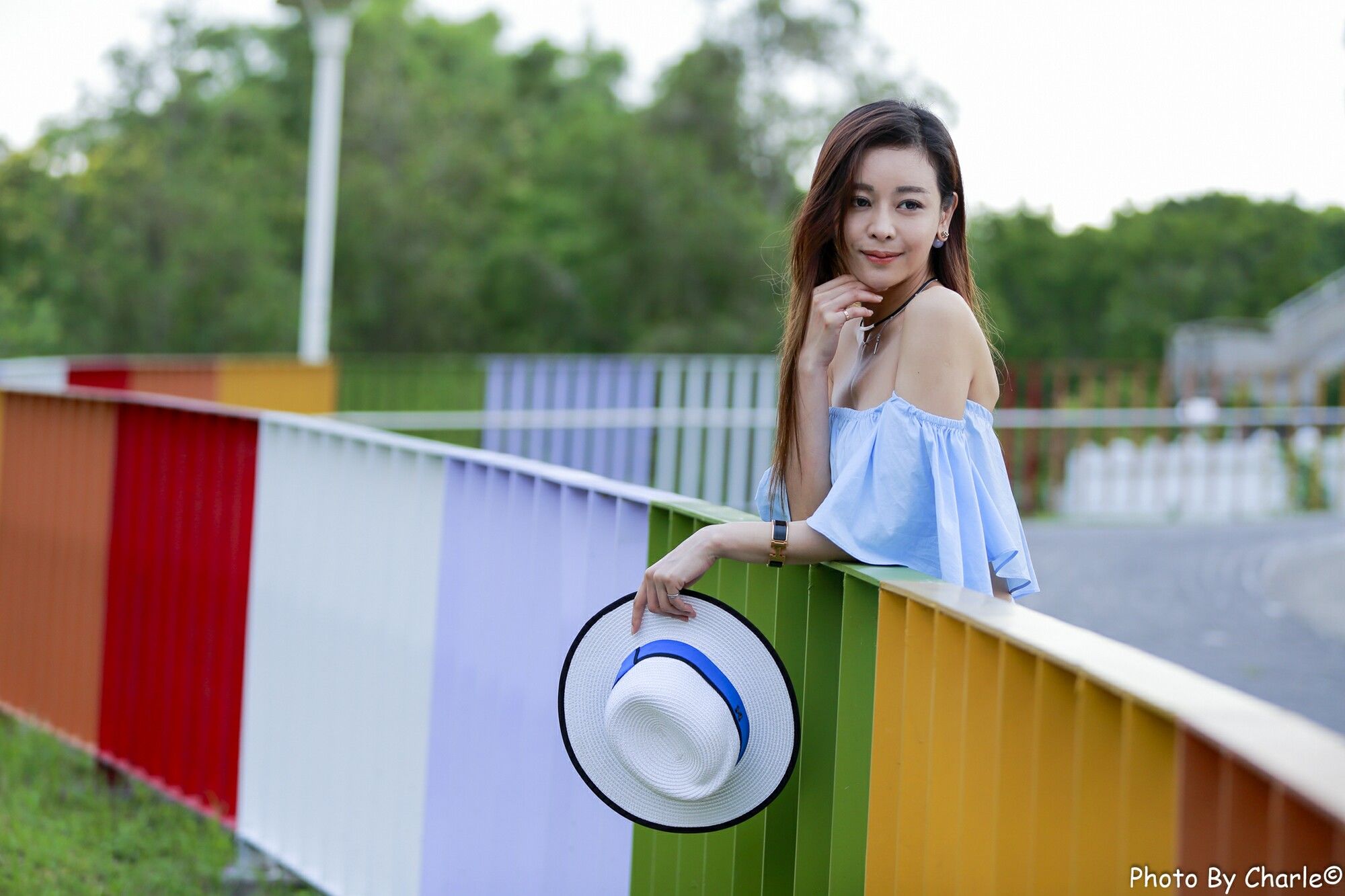 韩羽《圓山花博外拍》-图6