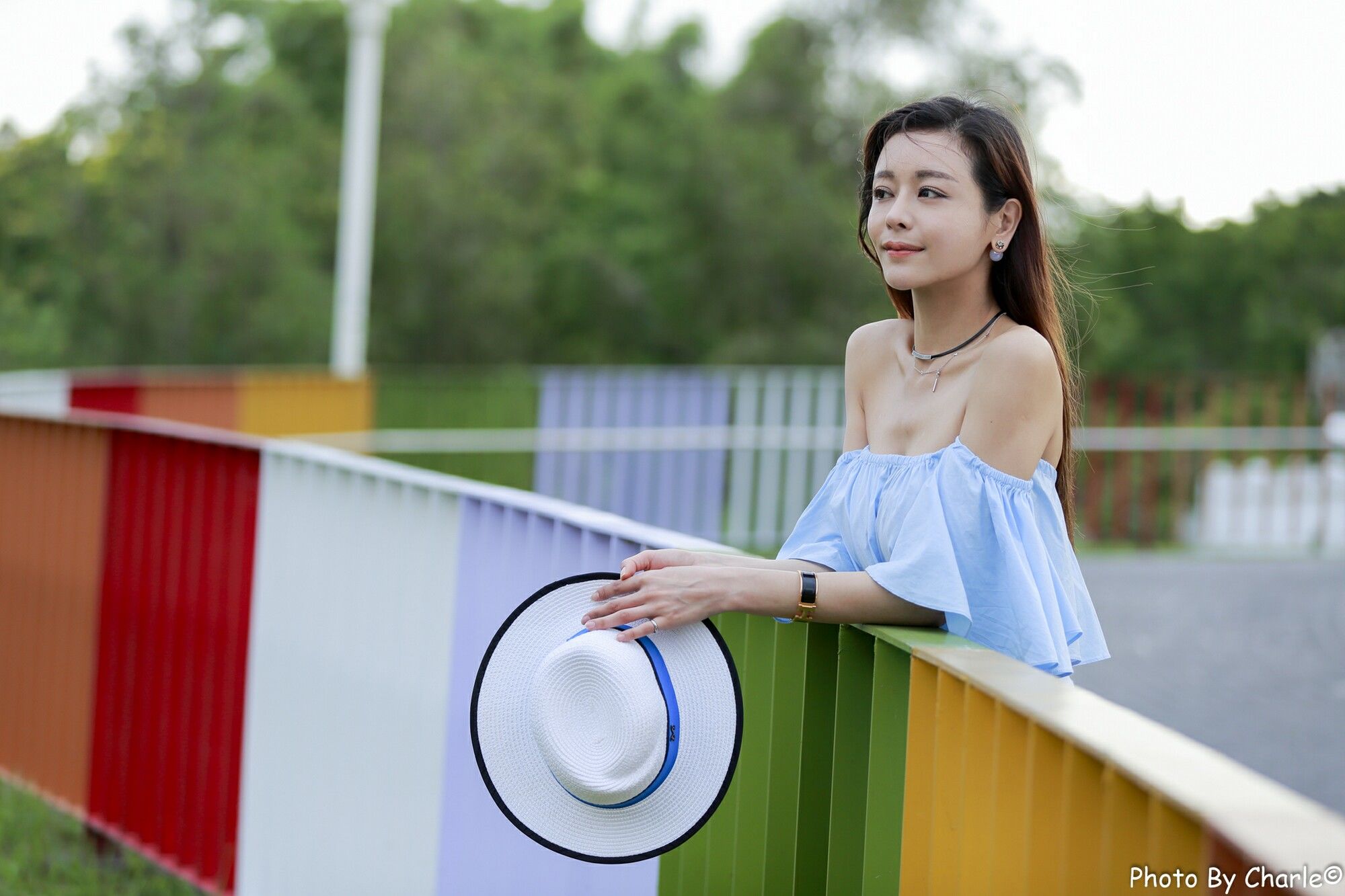 韩羽《圓山花博外拍》-图7