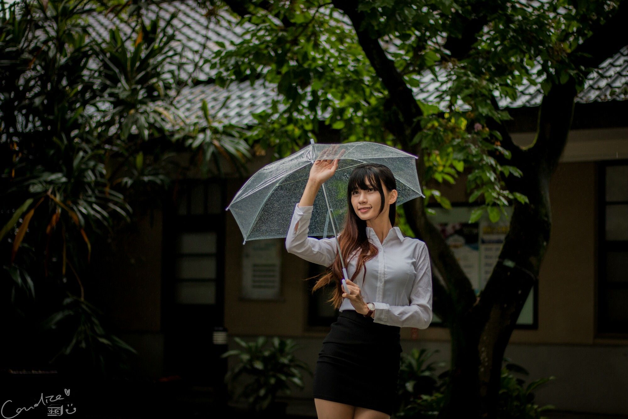 蔡译心 - OL街拍-图20