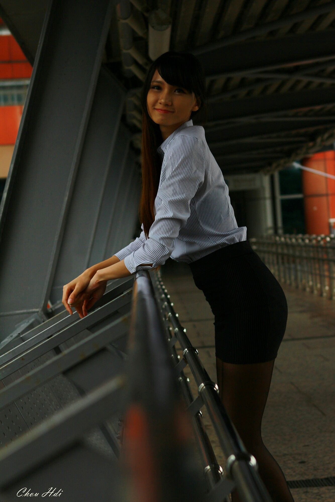 蔡译心 - OL街拍-图57