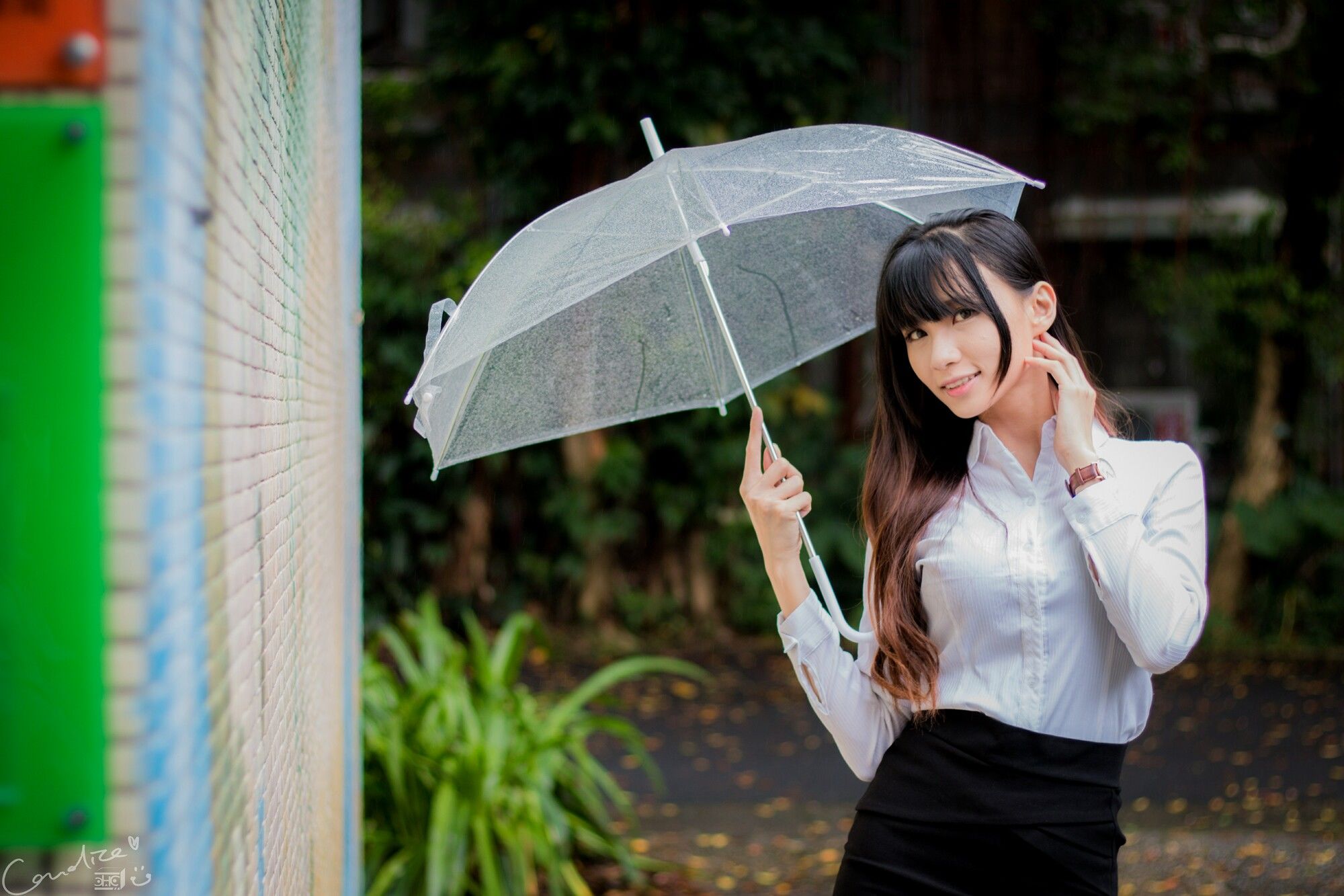 蔡译心 - OL街拍-图6