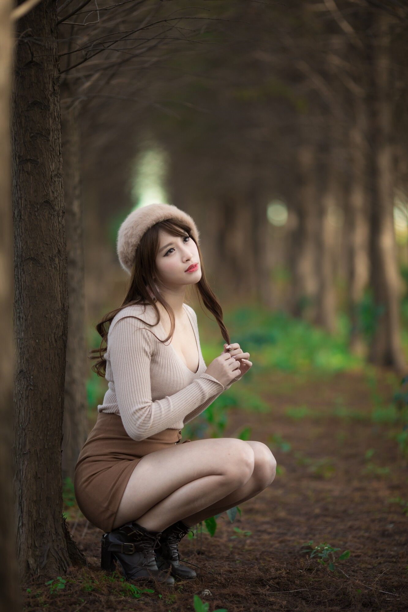 邬育錡《蘆竹落羽松》-图1