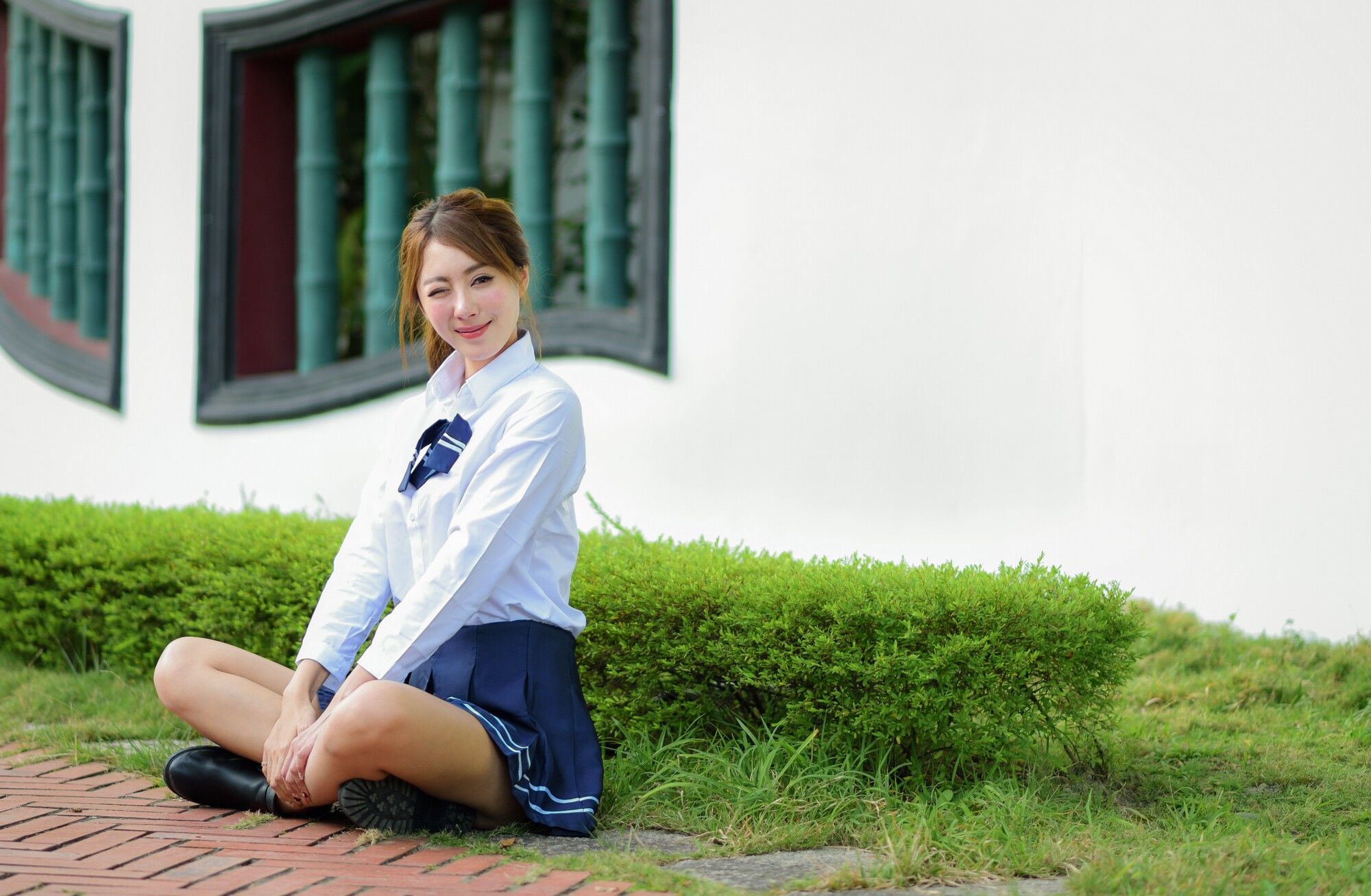 Miso夏晴《古典旗袍+清新校服》-图24