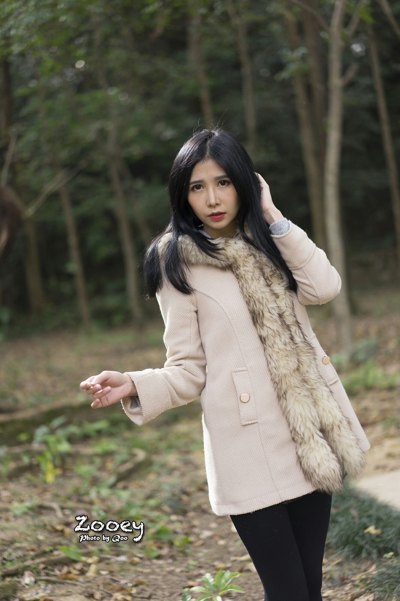 Zooey《外拍小清新3套服装》-图21