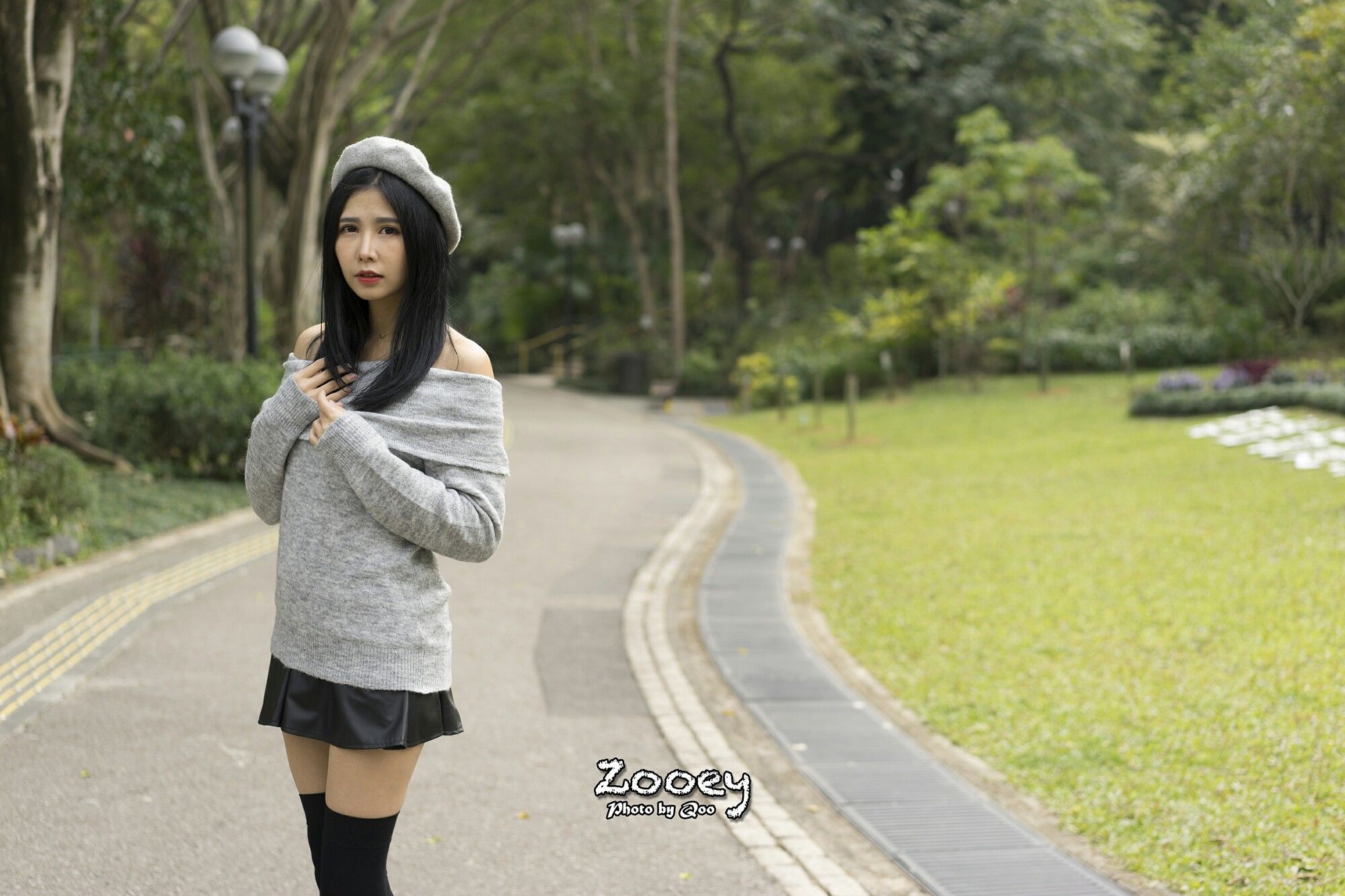 Zooey《外拍小清新3套服装》-图23