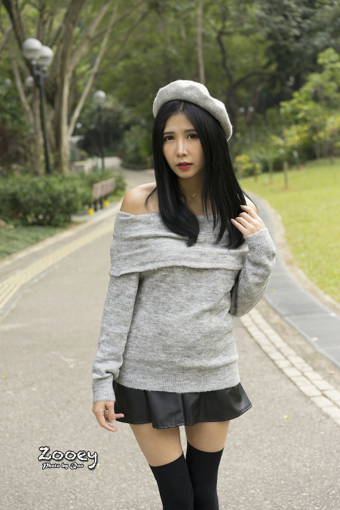 Zooey《外拍小清新3套服装》-图24