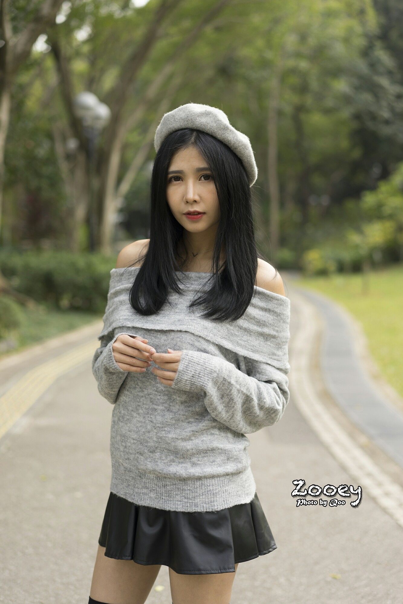 Zooey《外拍小清新3套服装》-图30