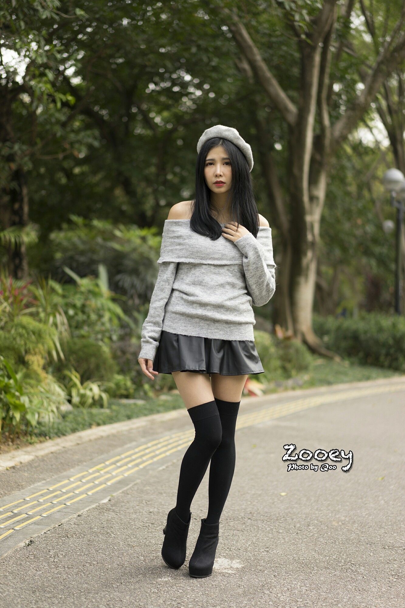 Zooey《外拍小清新3套服装》-图31