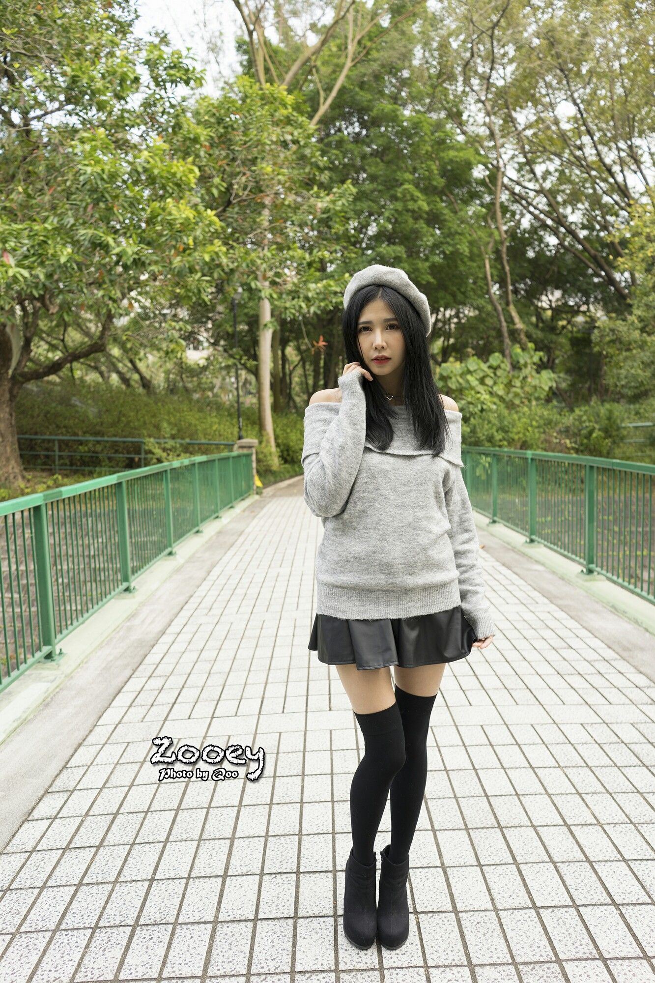 Zooey《外拍小清新3套服装》-图42