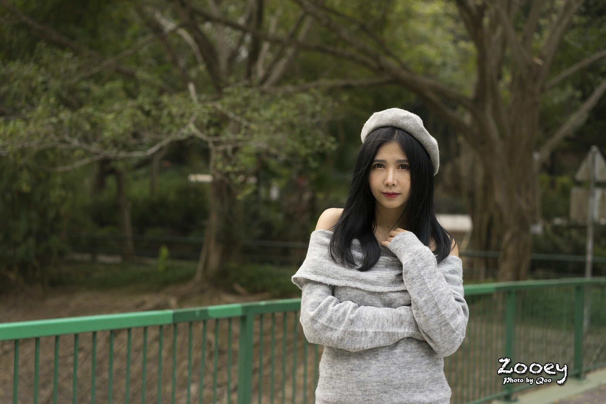 Zooey《外拍小清新3套服装》-图44