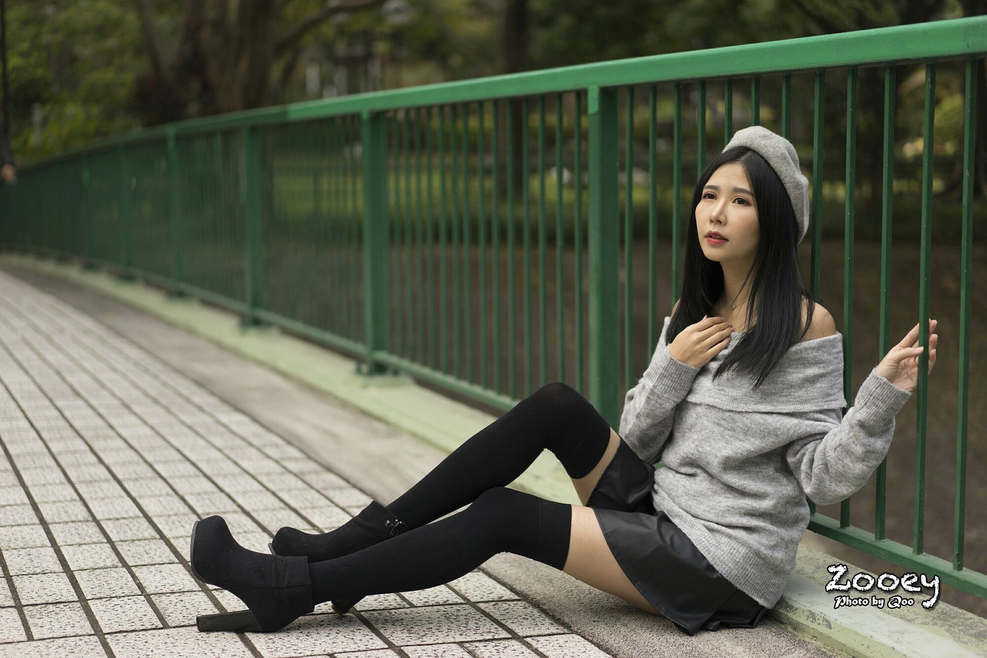 Zooey《外拍小清新3套服装》-图47