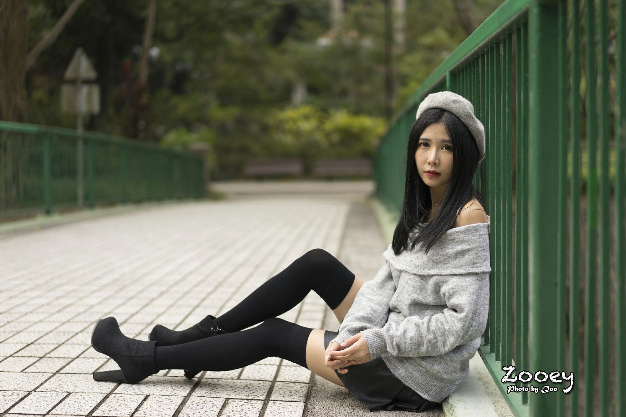 Zooey《外拍小清新3套服装》-图48