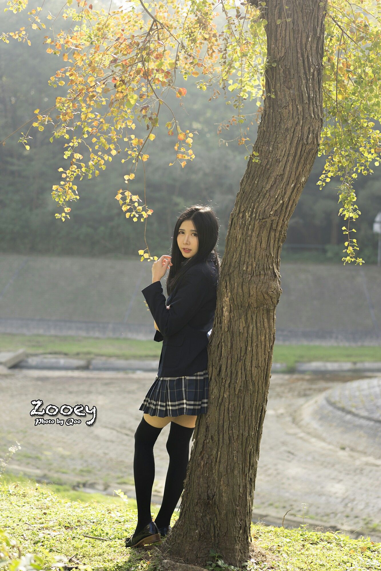 Zooey《外拍小清新3套服装》-图50