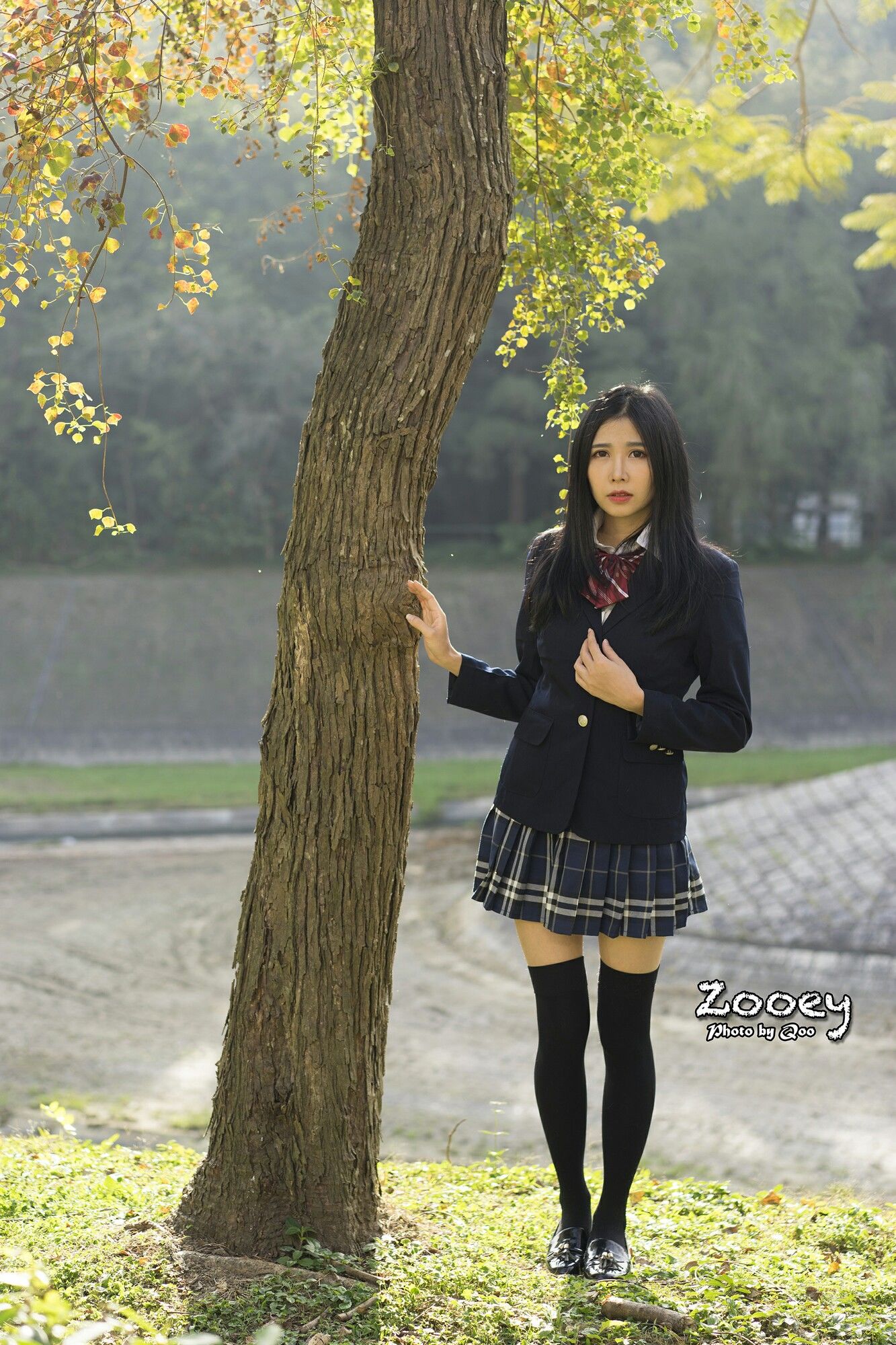 Zooey《外拍小清新3套服装》-图52