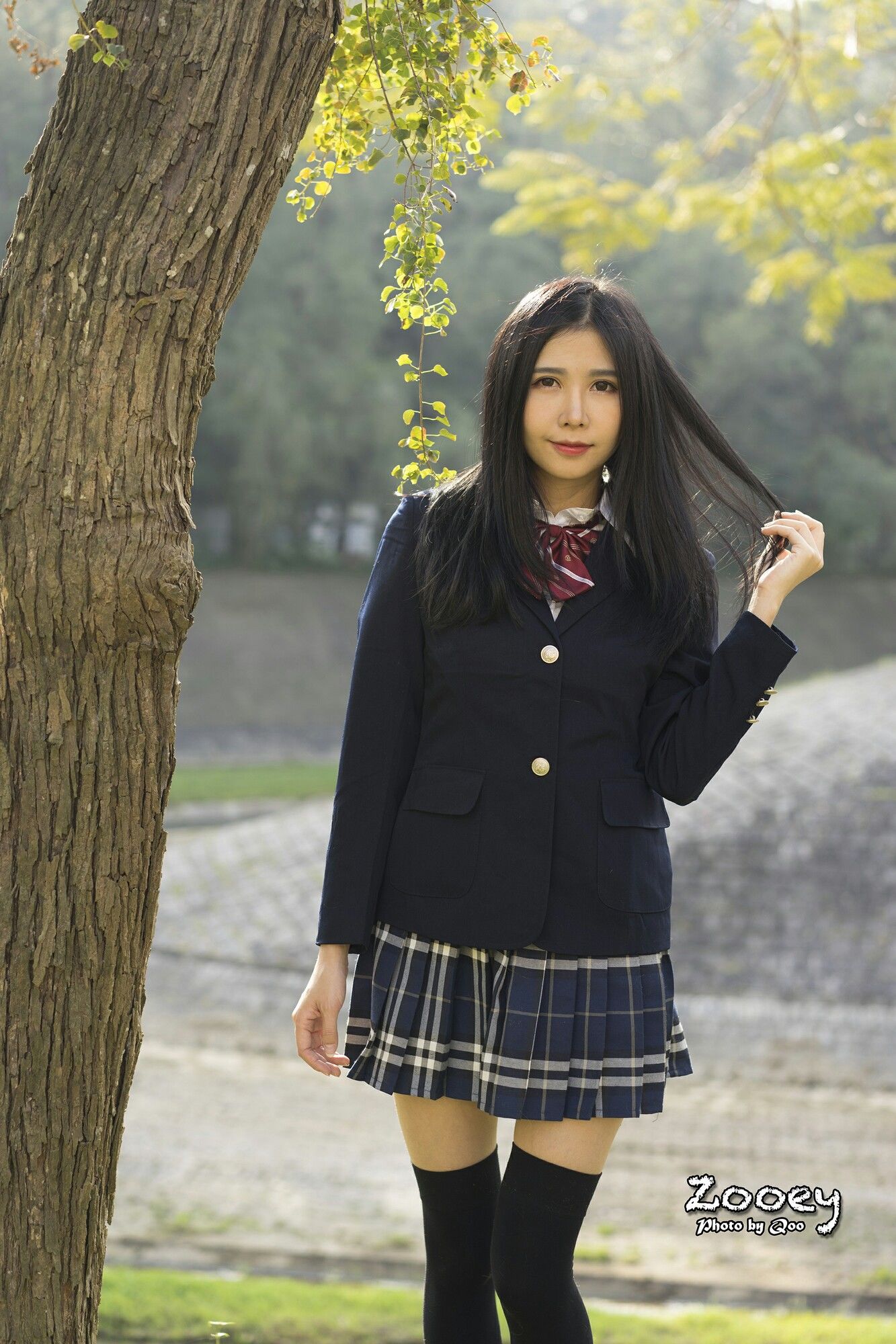 Zooey《外拍小清新3套服装》-图54