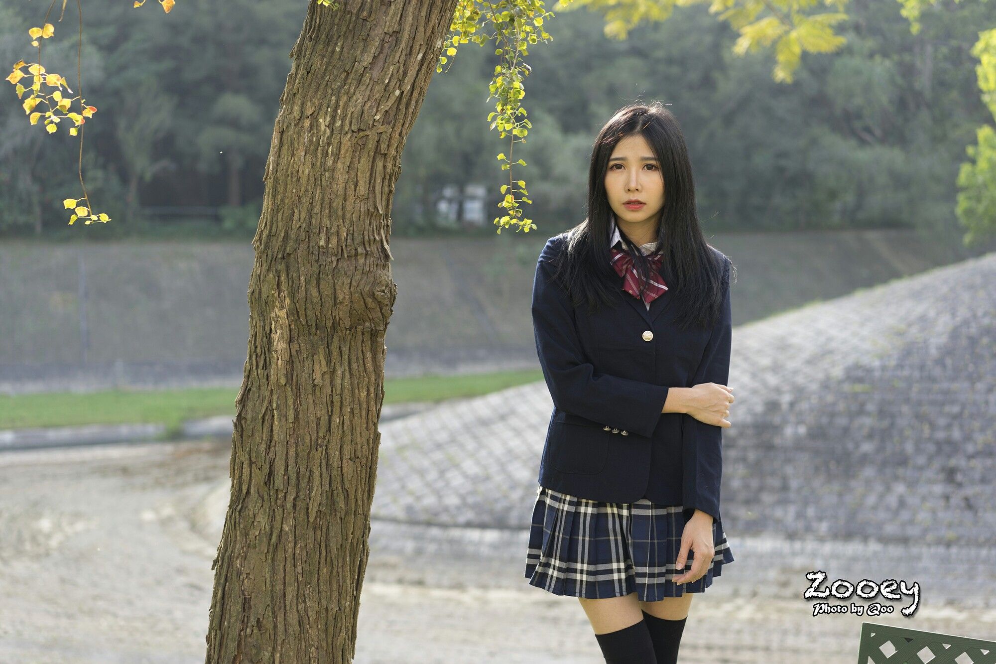 Zooey《外拍小清新3套服装》-图55