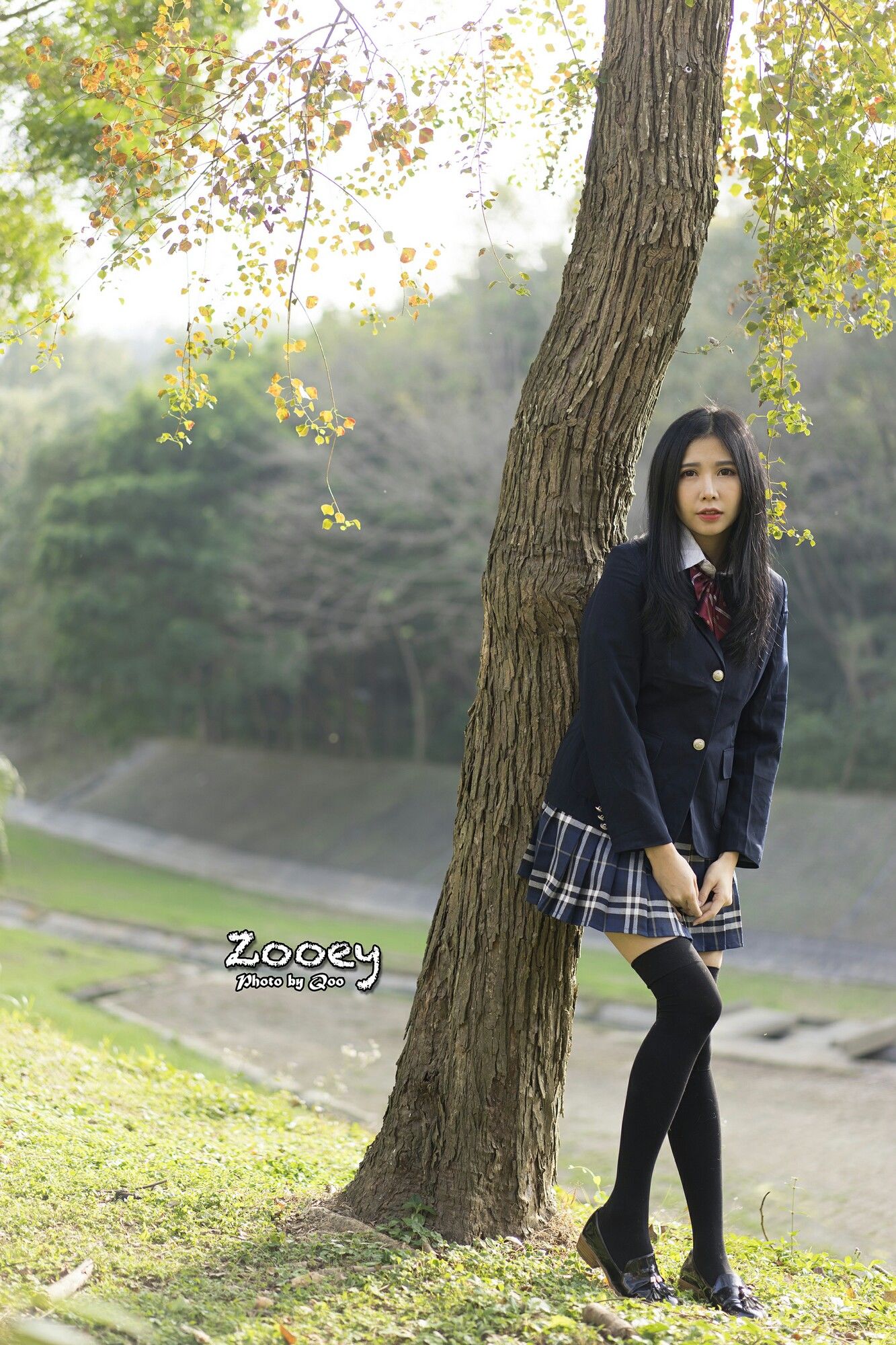 Zooey《外拍小清新3套服装》-图58